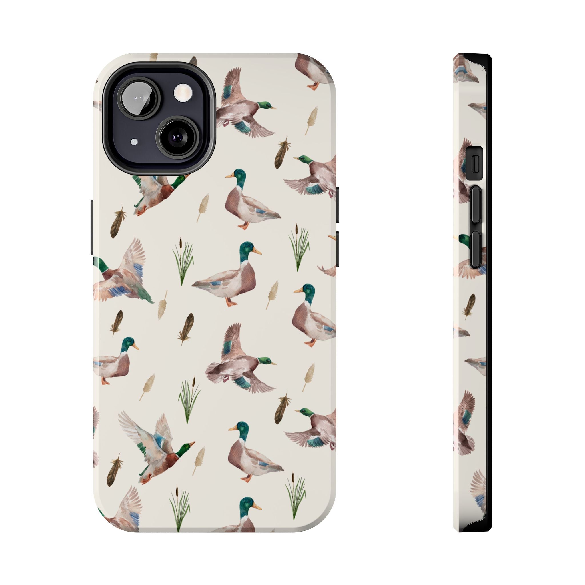 Watercolor Mallard Duck |Tough Phone Case (IOS & Android)