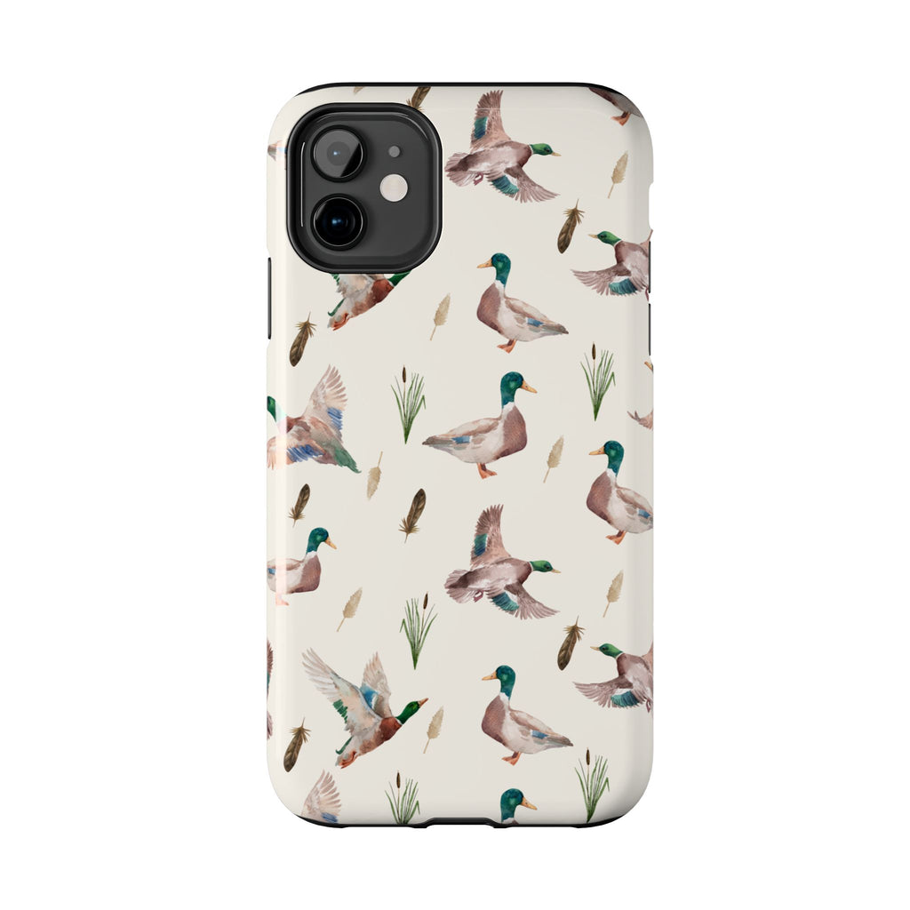 Watercolor Mallard Duck |Tough Phone Case (IOS & Android)