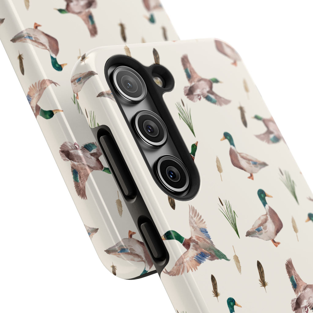 Watercolor Mallard Duck |Tough Phone Case (IOS & Android)