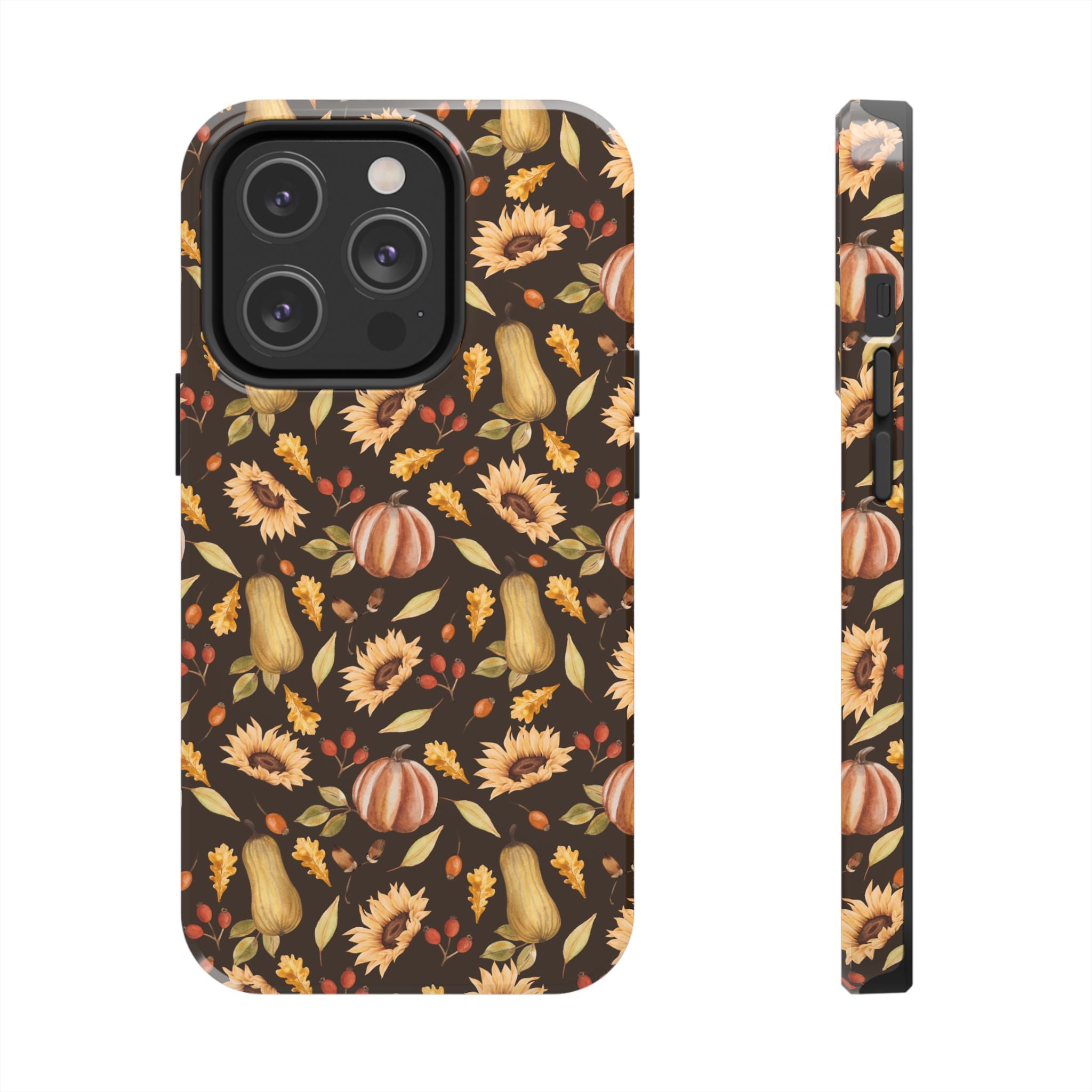Autumn Pumpkins & Sunflowers | Tough Phone Case (IOS & Android)