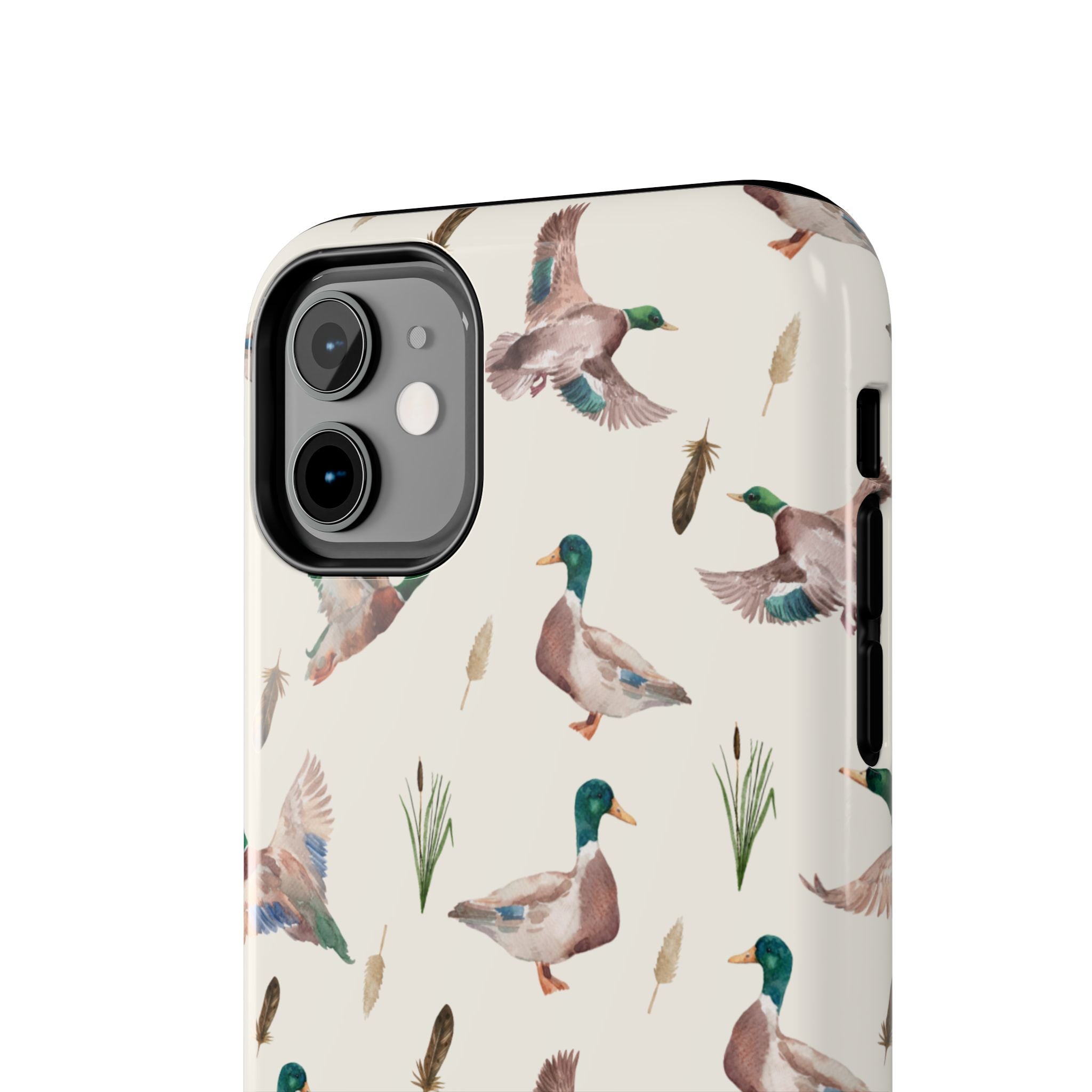 Watercolor Mallard Duck |Tough Phone Case (IOS & Android)