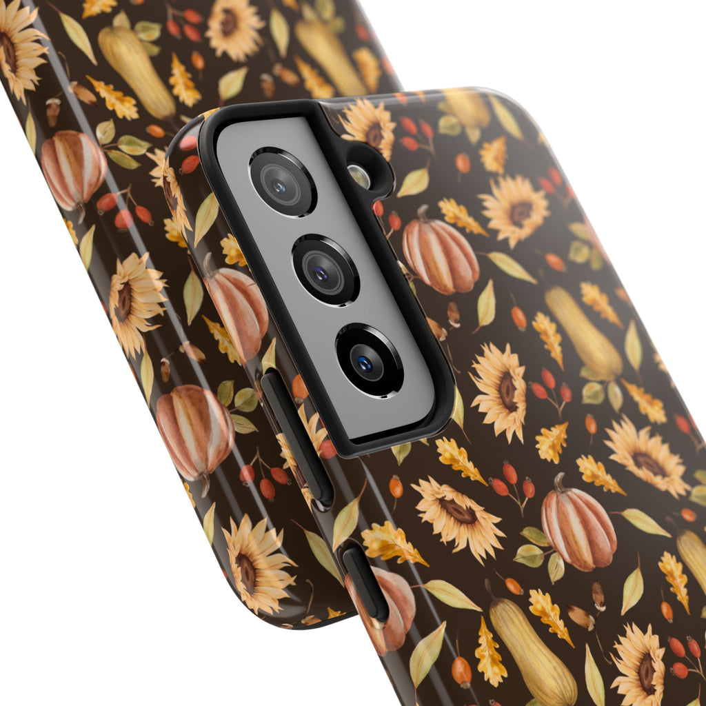 Autumn Pumpkins & Sunflowers | Tough Phone Case (IOS & Android)