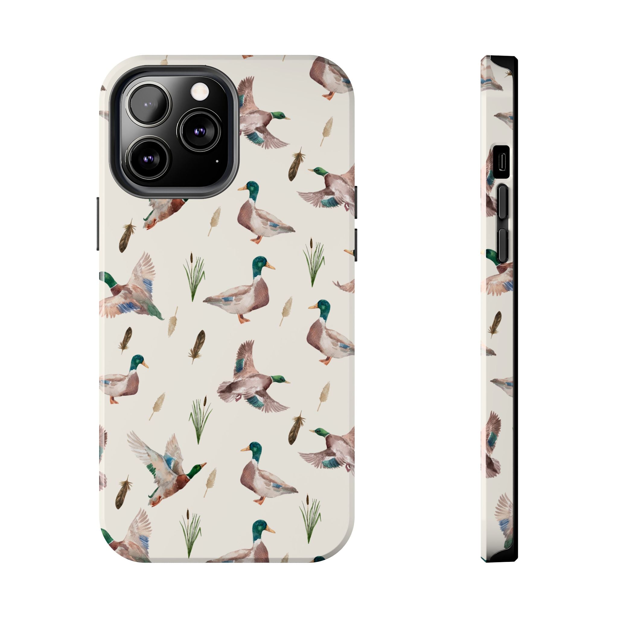 Watercolor Mallard Duck |Tough Phone Case (IOS & Android)