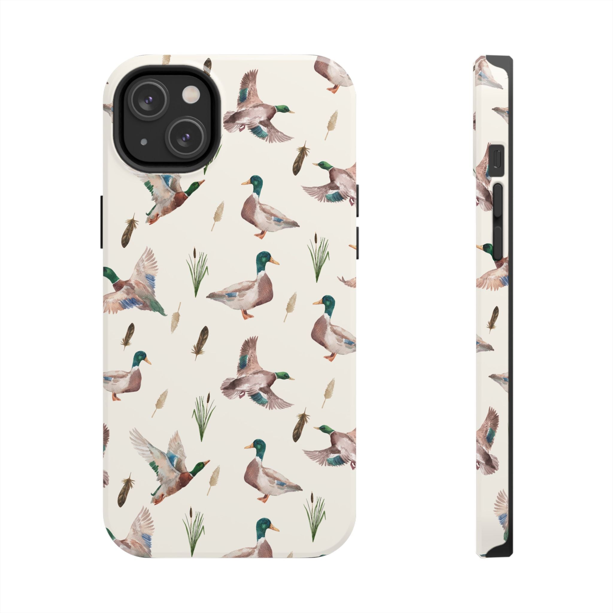 Watercolor Mallard Duck |Tough Phone Case (IOS & Android)
