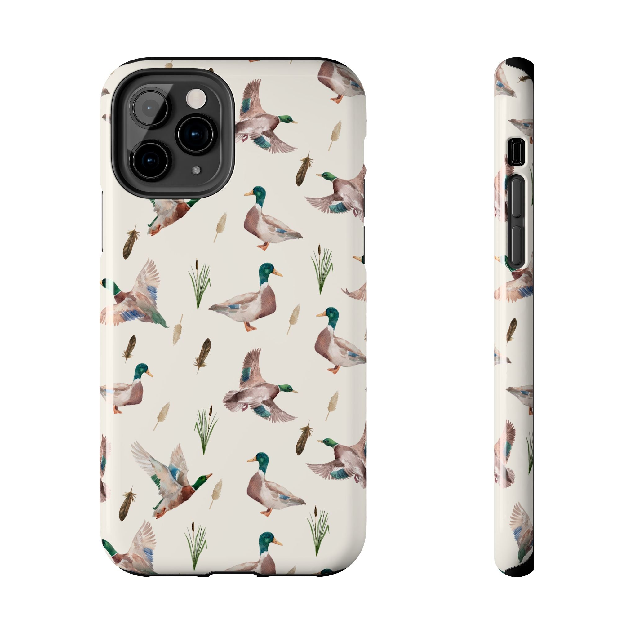 Watercolor Mallard Duck |Tough Phone Case (IOS & Android)