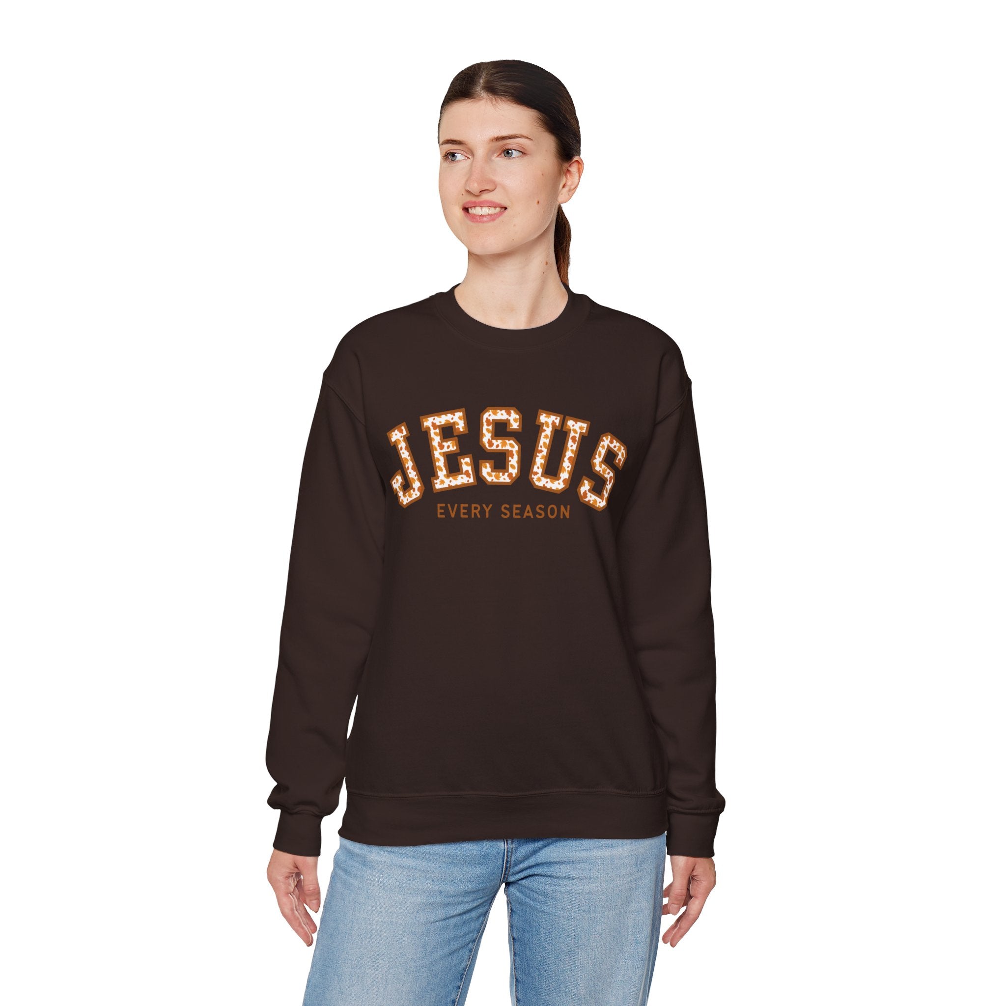 JESUS EVERY SEASON Fall 2025 Crewneck Sweatshirt