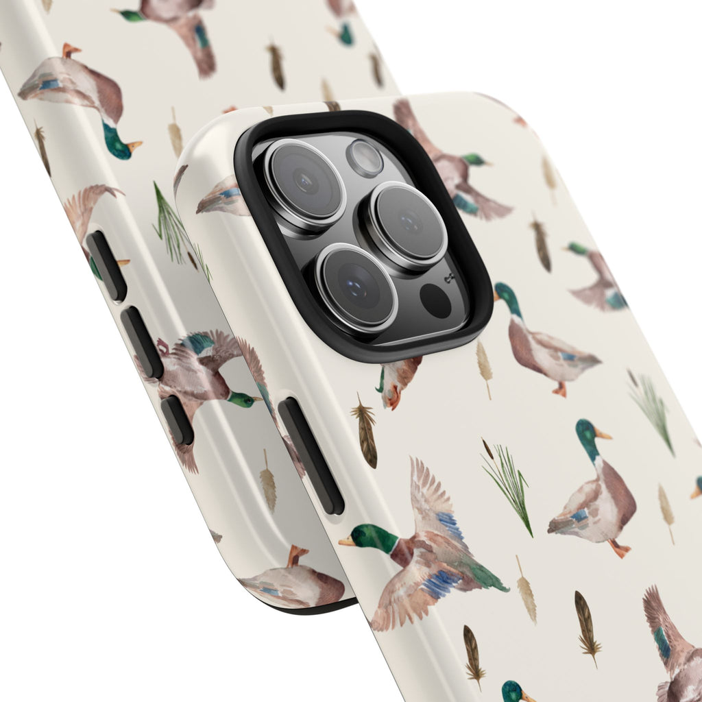 Watercolor Mallard Duck |Tough Phone Case (IOS & Android)