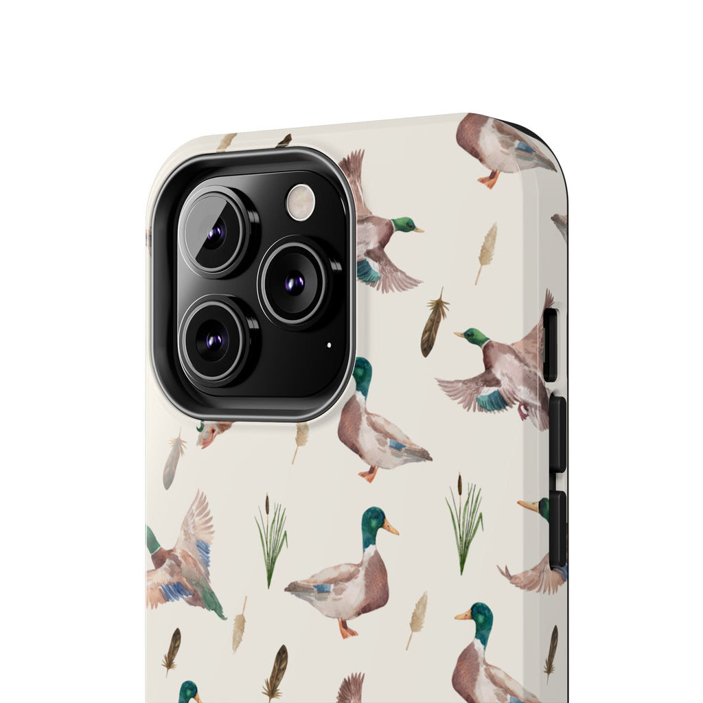 Watercolor Mallard Duck |Tough Phone Case (IOS & Android)