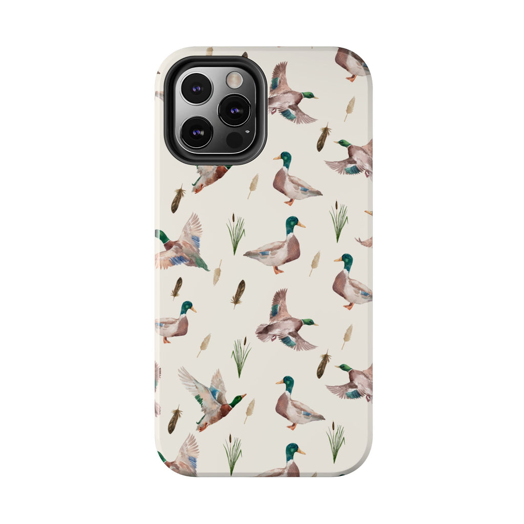 Watercolor Mallard Duck |Tough Phone Case (IOS & Android)