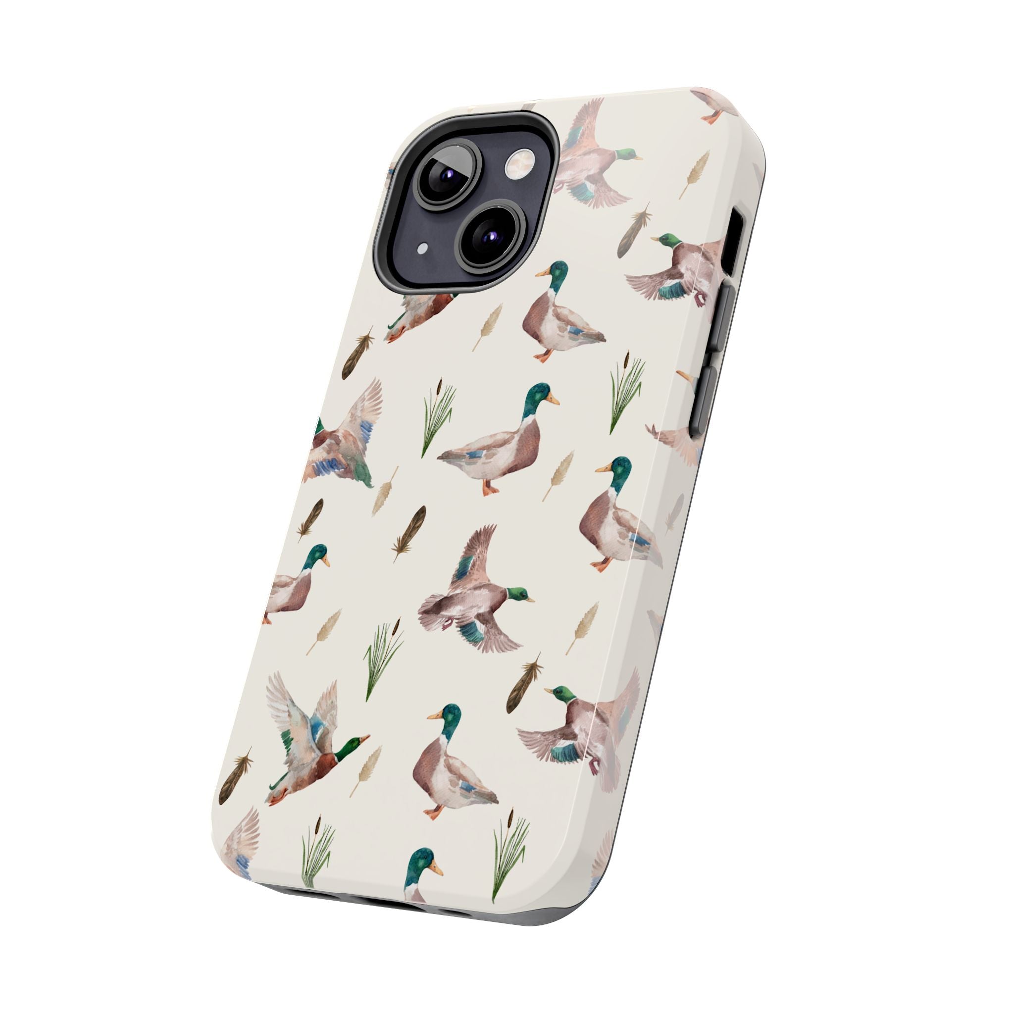 Watercolor Mallard Duck |Tough Phone Case (IOS & Android)
