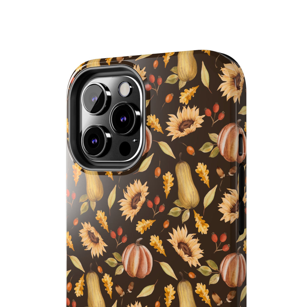 Autumn Pumpkins & Sunflowers | Tough Phone Case (IOS & Android)