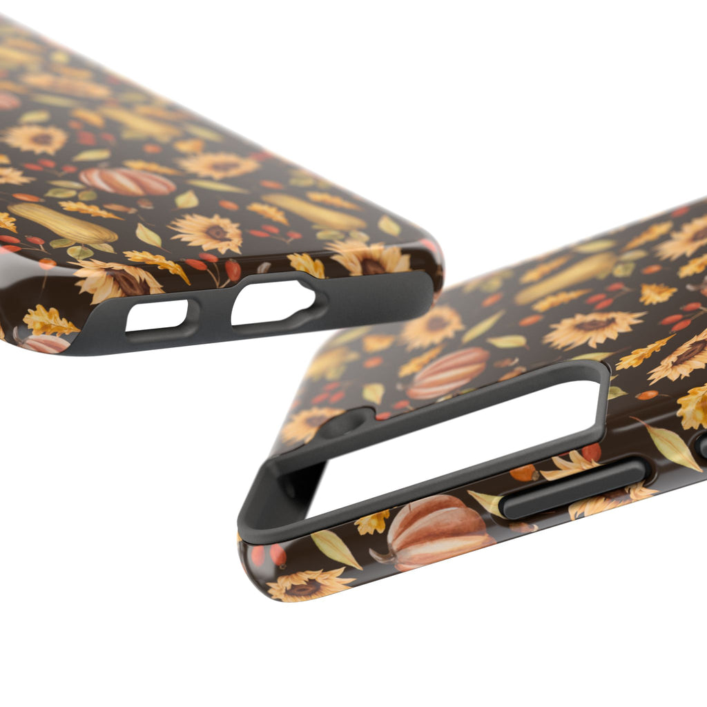 Autumn Pumpkins & Sunflowers | Tough Phone Case (IOS & Android)