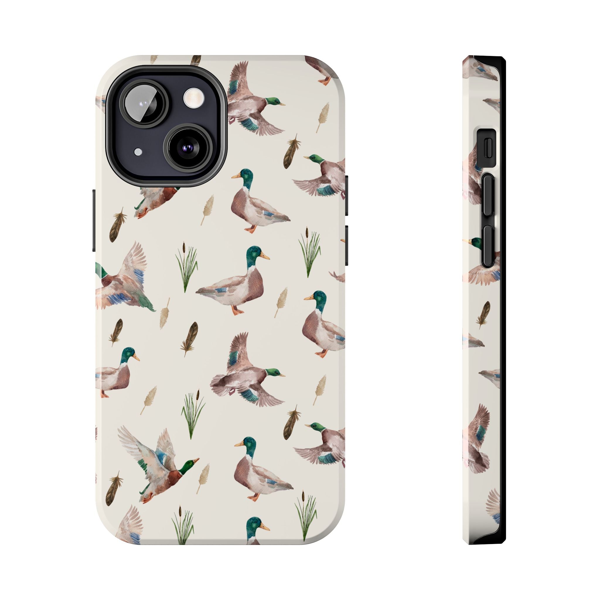 Watercolor Mallard Duck |Tough Phone Case (IOS & Android)