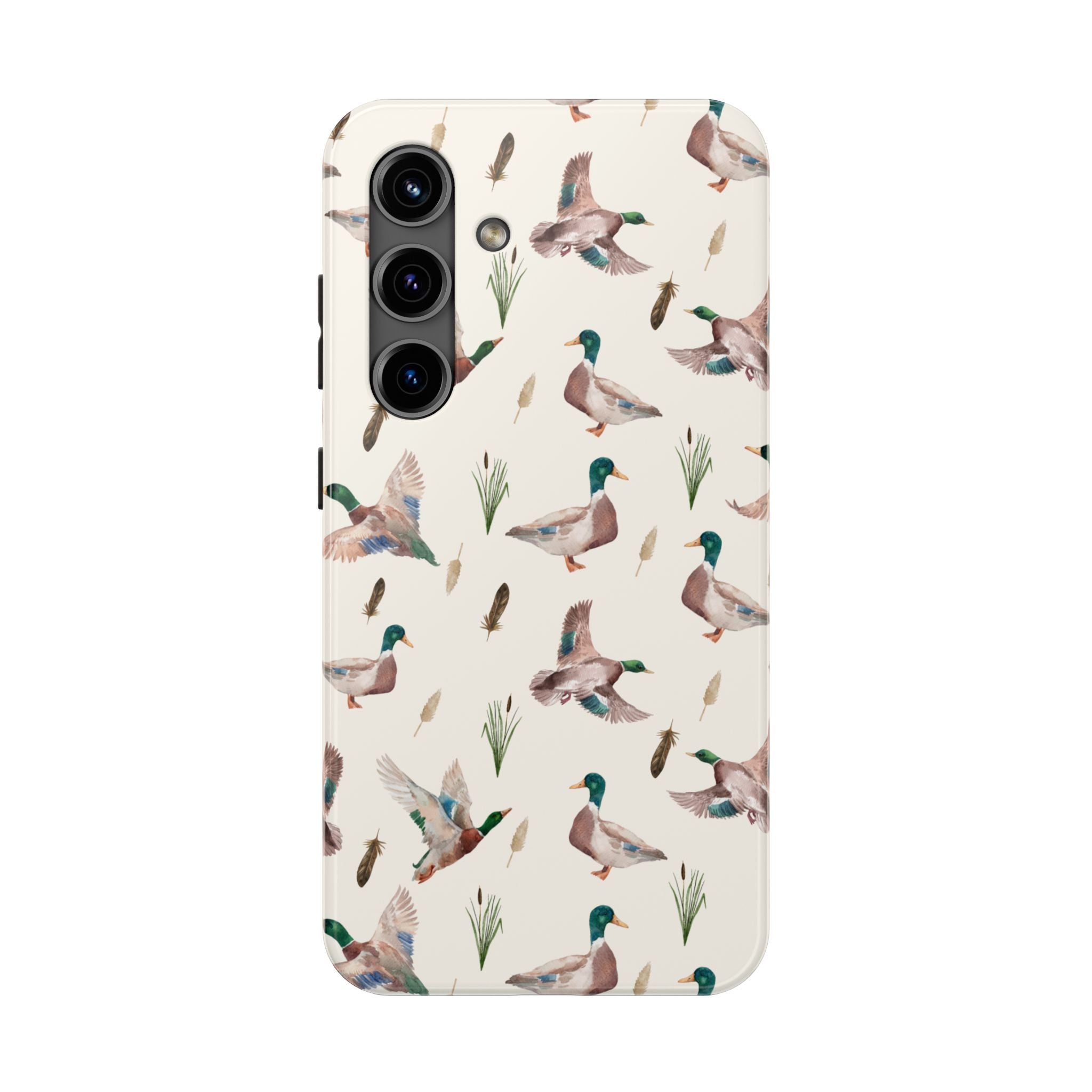 Watercolor Mallard Duck |Tough Phone Case (IOS & Android)