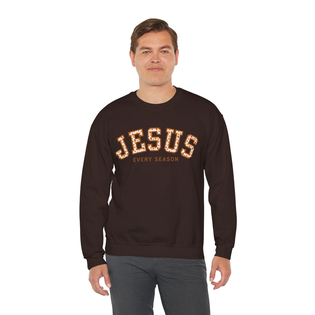 JESUS EVERY SEASON Fall 2025 Crewneck Sweatshirt
