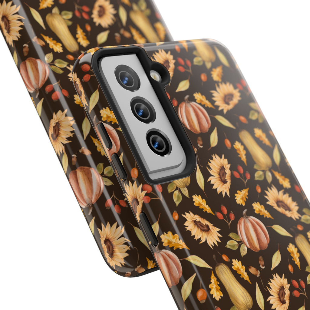 Autumn Pumpkins & Sunflowers | Tough Phone Case (IOS & Android)