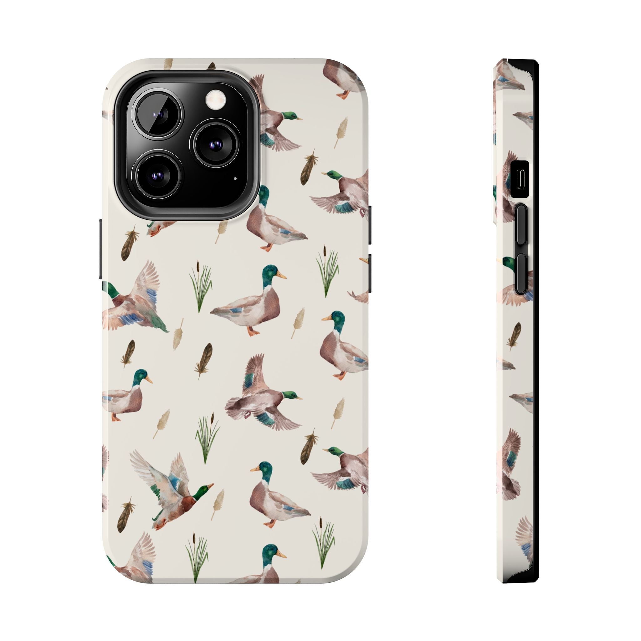 Watercolor Mallard Duck |Tough Phone Case (IOS & Android)