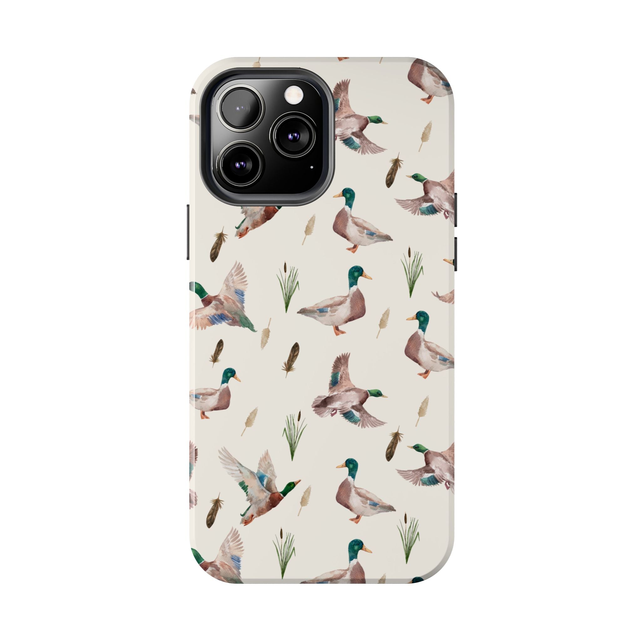 Watercolor Mallard Duck |Tough Phone Case (IOS & Android)