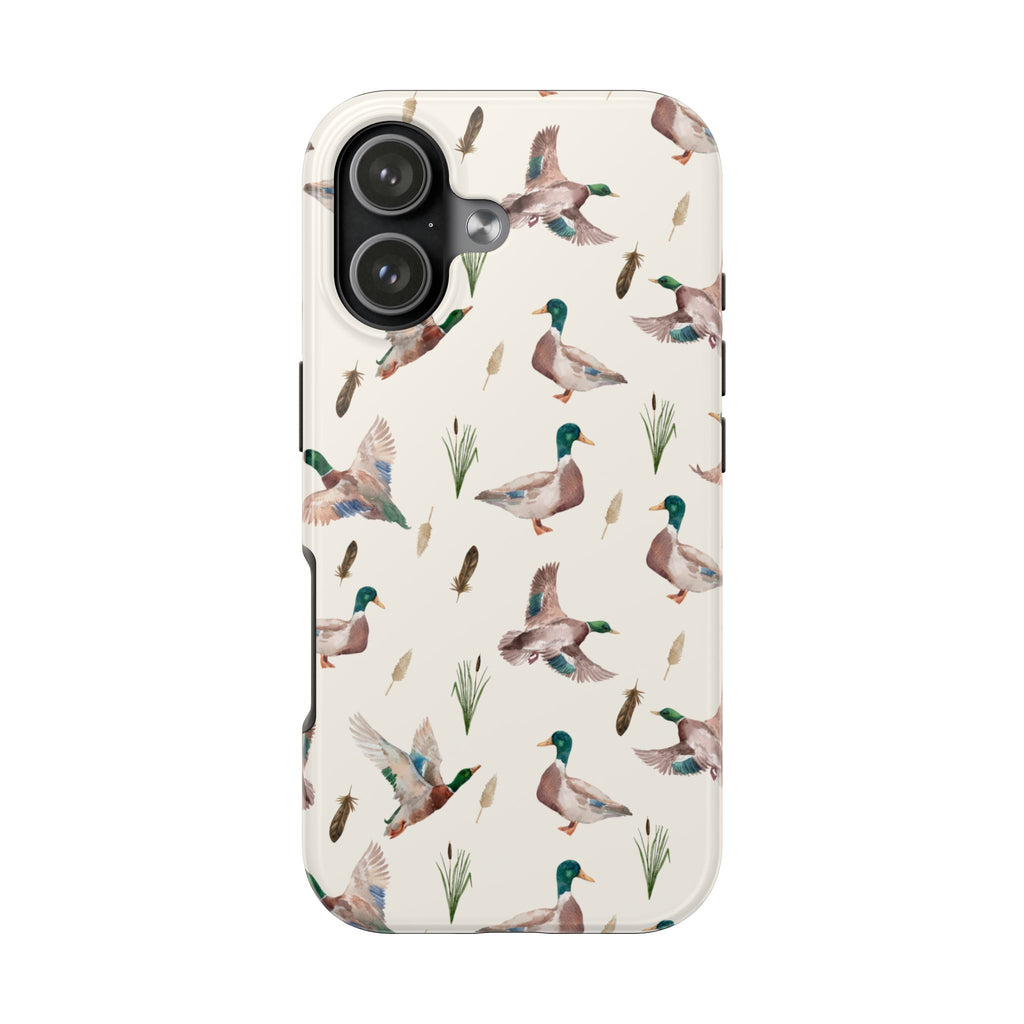 Watercolor Mallard Duck |Tough Phone Case (IOS & Android)