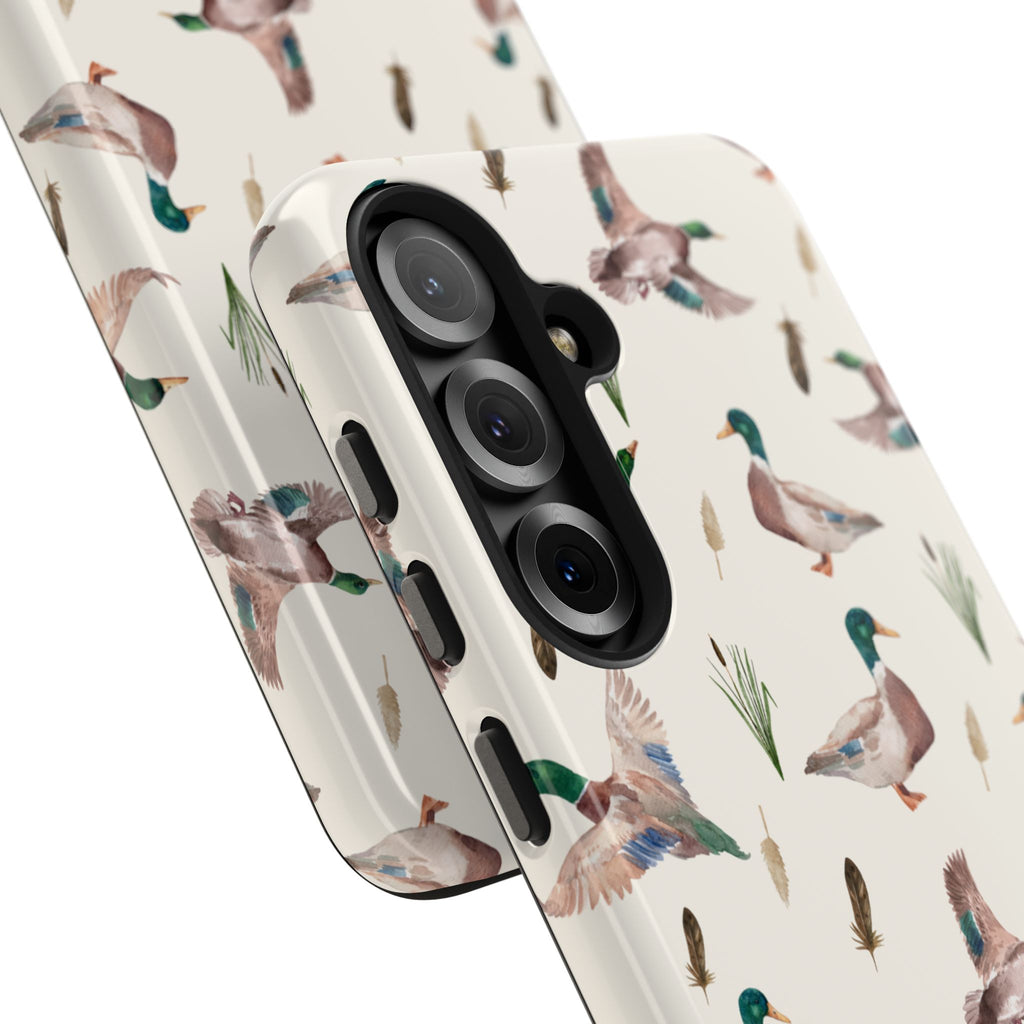 Watercolor Mallard Duck |Tough Phone Case (IOS & Android)