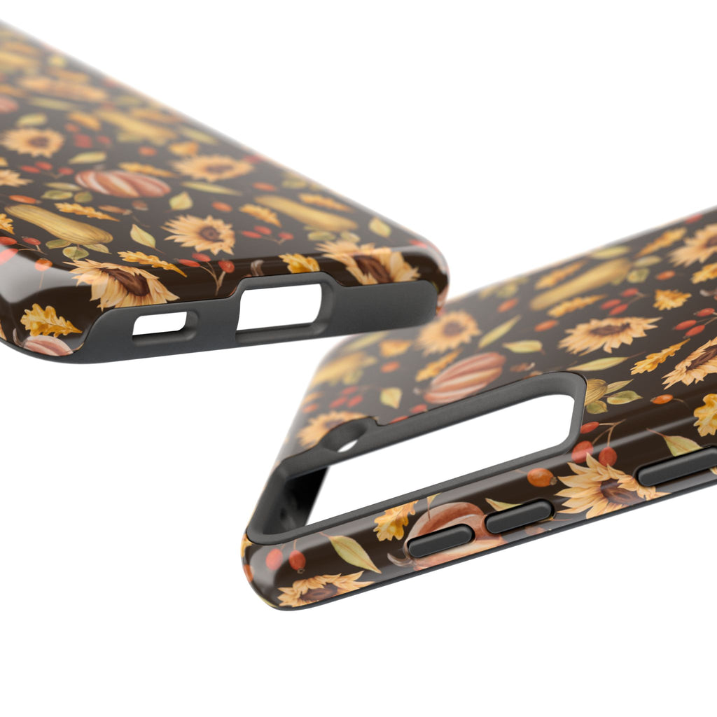Autumn Pumpkins & Sunflowers | Tough Phone Case (IOS & Android)