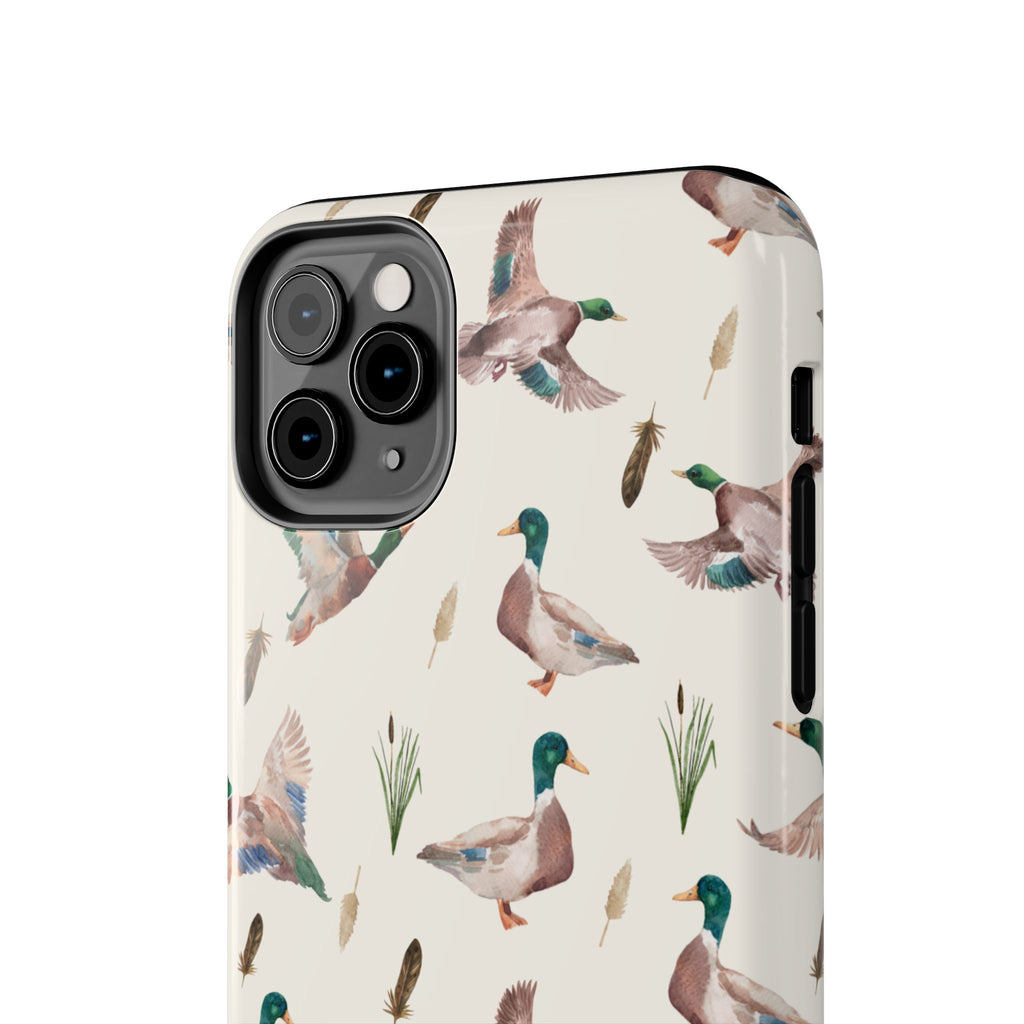 Watercolor Mallard Duck |Tough Phone Case (IOS & Android)