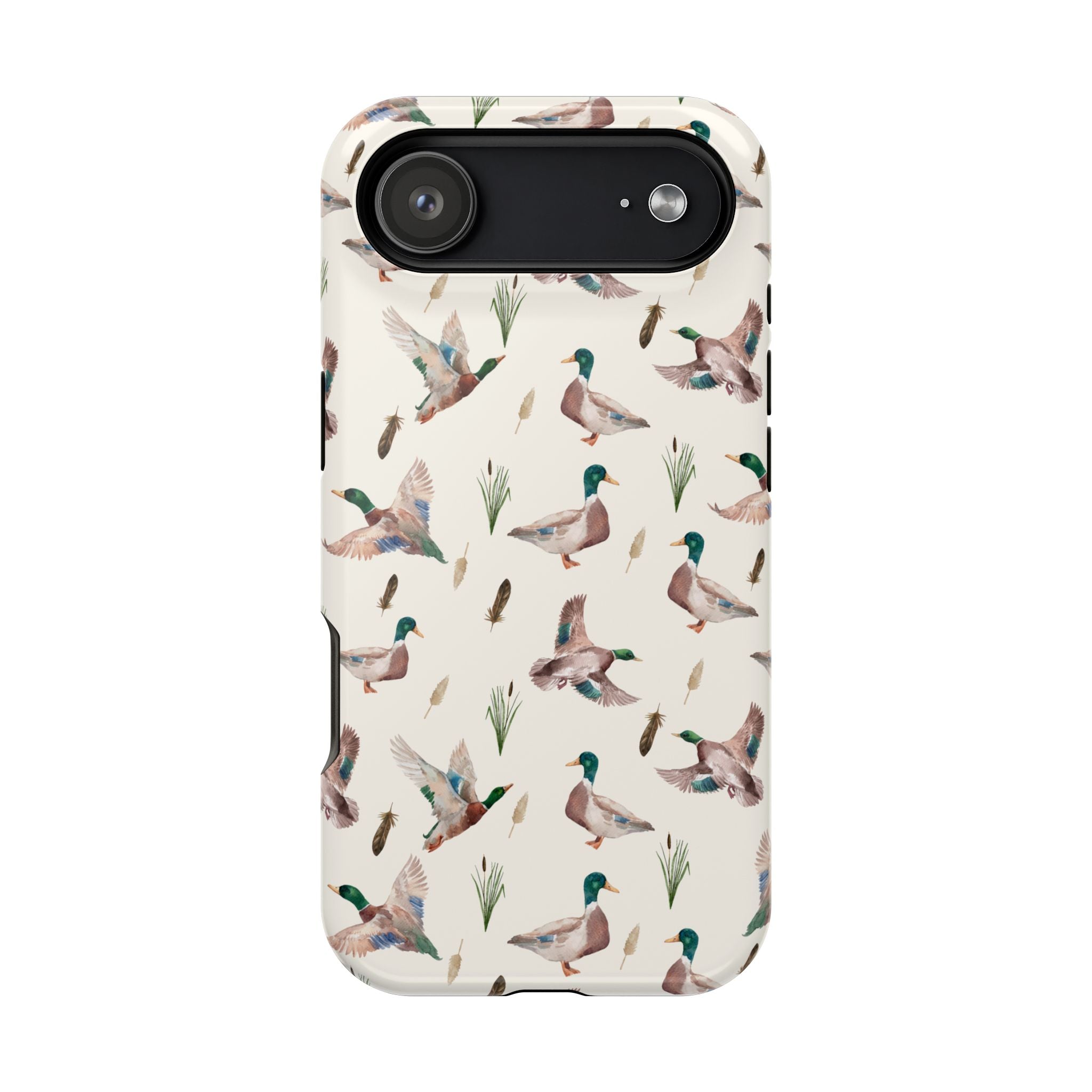 Watercolor Mallard Duck | Magnetic Impact-Resistant Case (IOS)