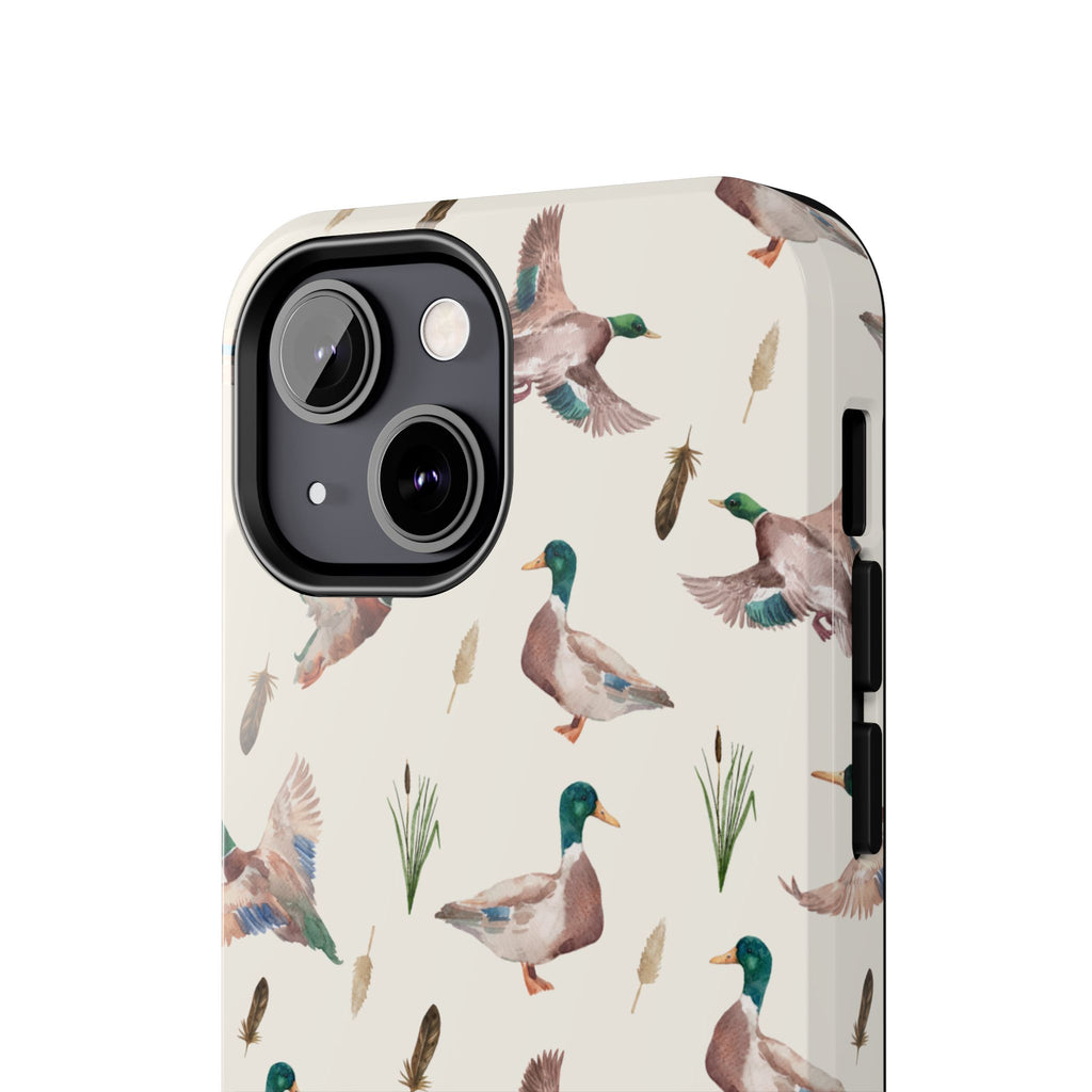 Watercolor Mallard Duck |Tough Phone Case (IOS & Android)
