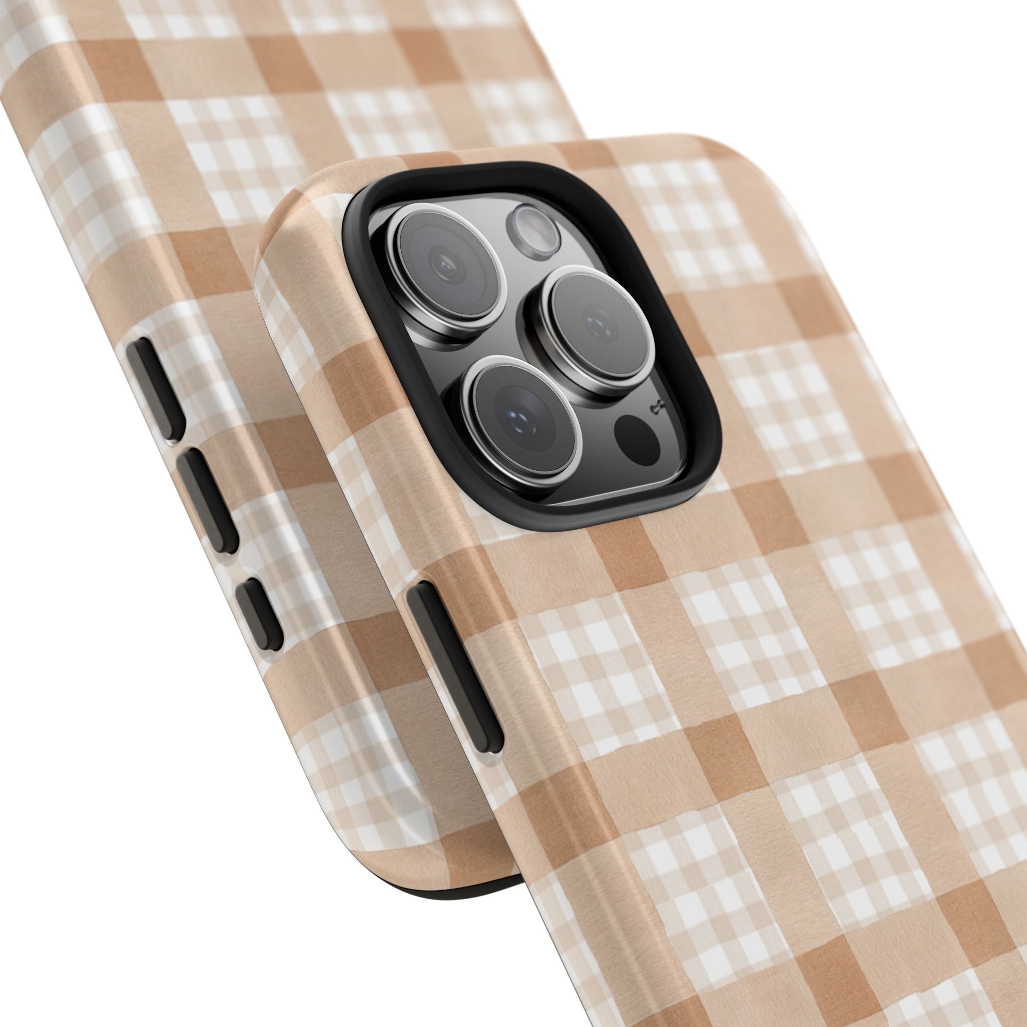 Beige Plaid | Tough Phone Case (IOS & Android)