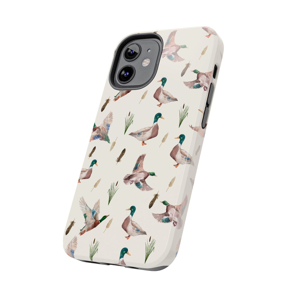 Watercolor Mallard Duck |Tough Phone Case (IOS & Android)