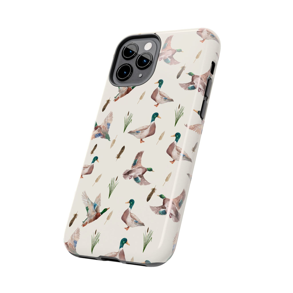 Watercolor Mallard Duck |Tough Phone Case (IOS & Android)