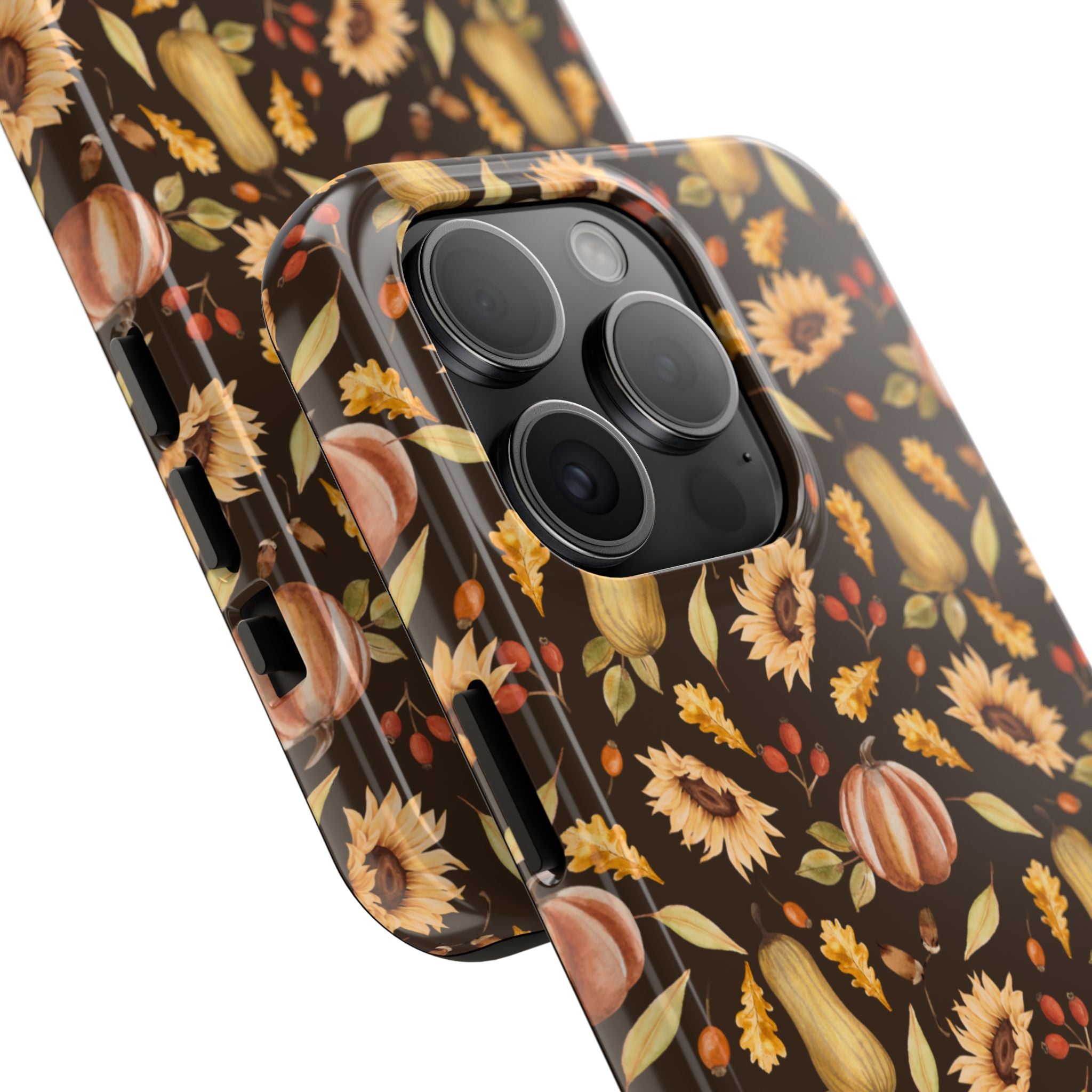 Autumn Pumpkins & Sunflowers | Tough Phone Case (IOS & Android)