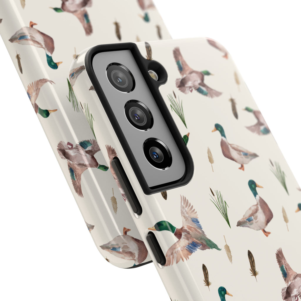 Watercolor Mallard Duck |Tough Phone Case (IOS & Android)