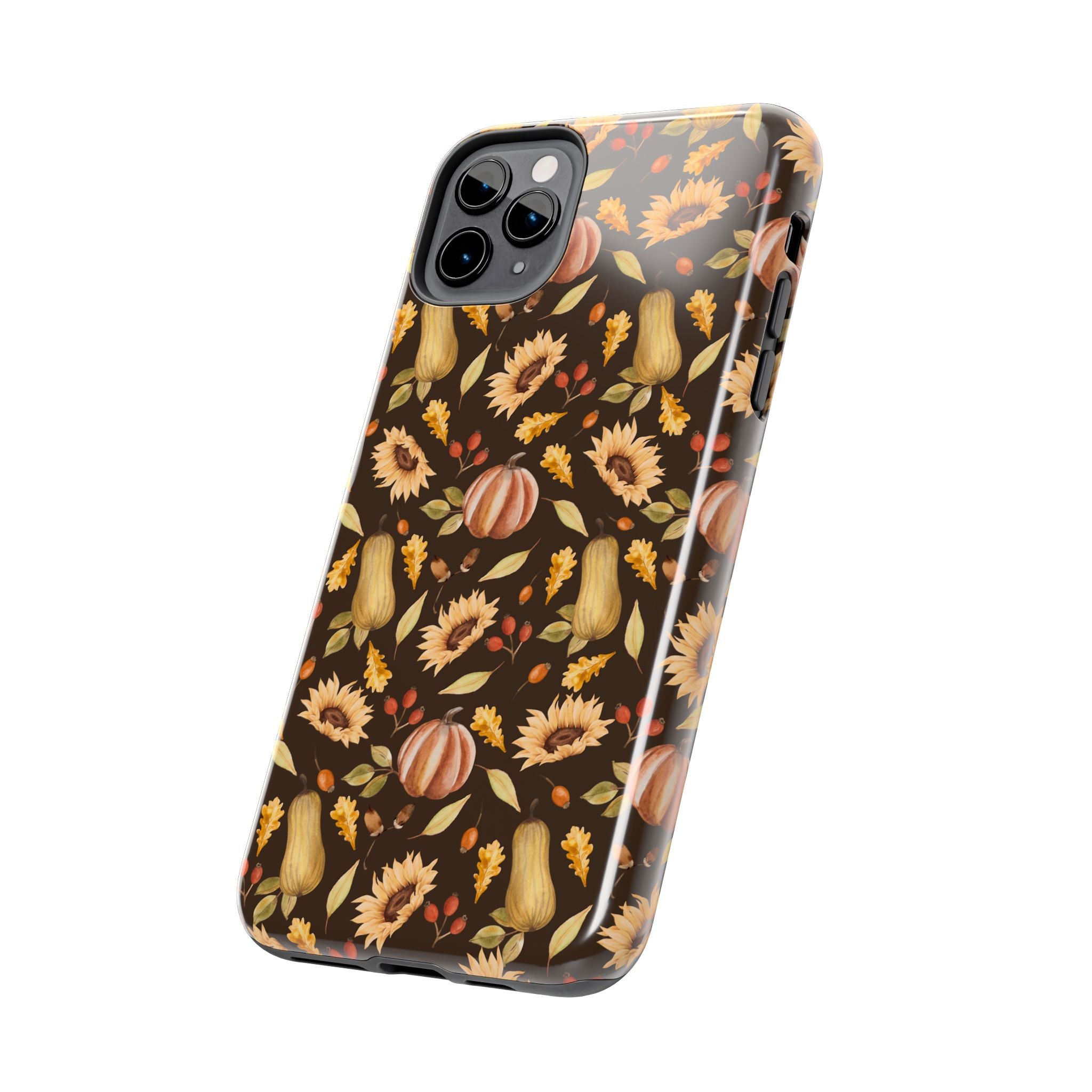 Autumn Pumpkins & Sunflowers | Tough Phone Case (IOS & Android)
