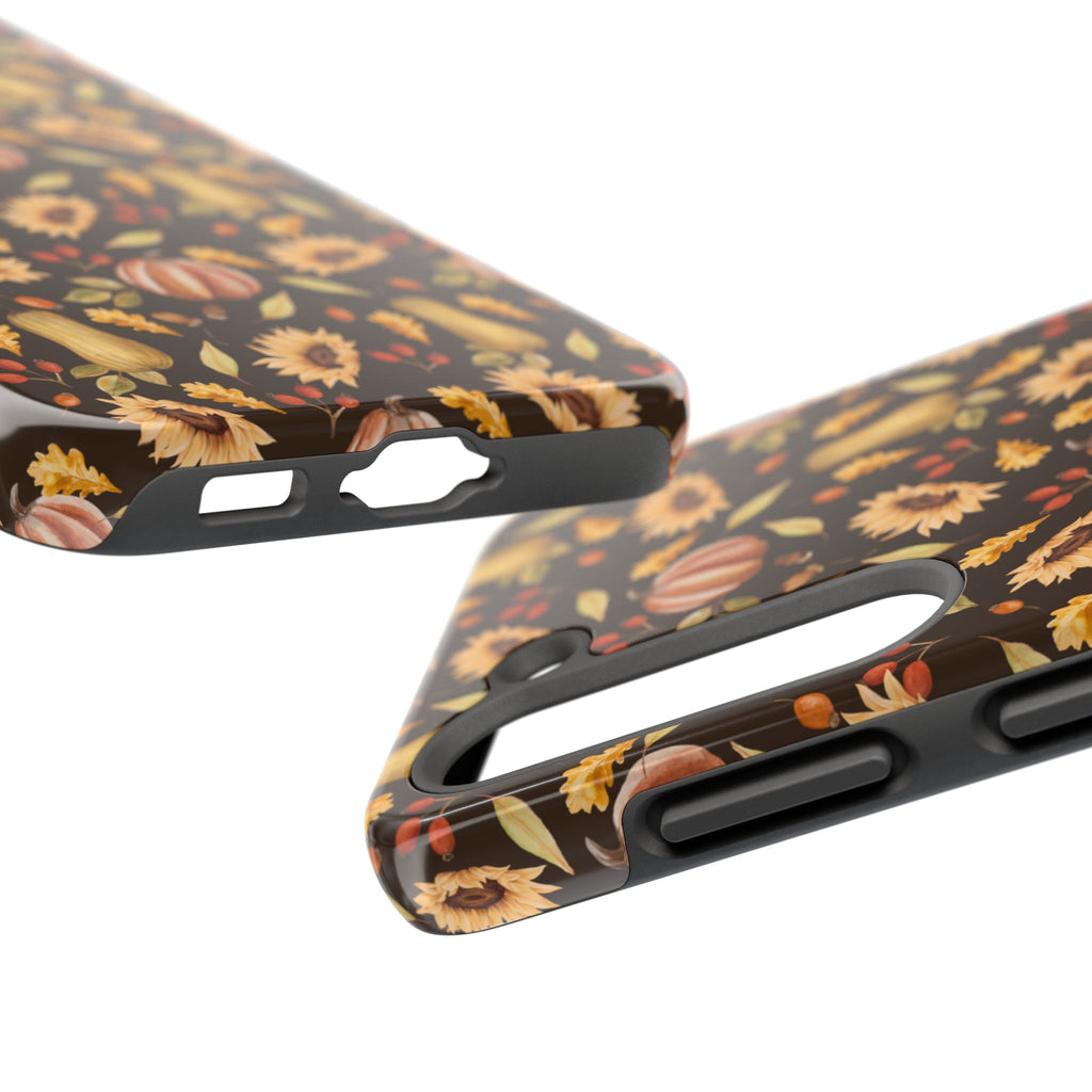 Autumn Pumpkins & Sunflowers | Tough Phone Case (IOS & Android)