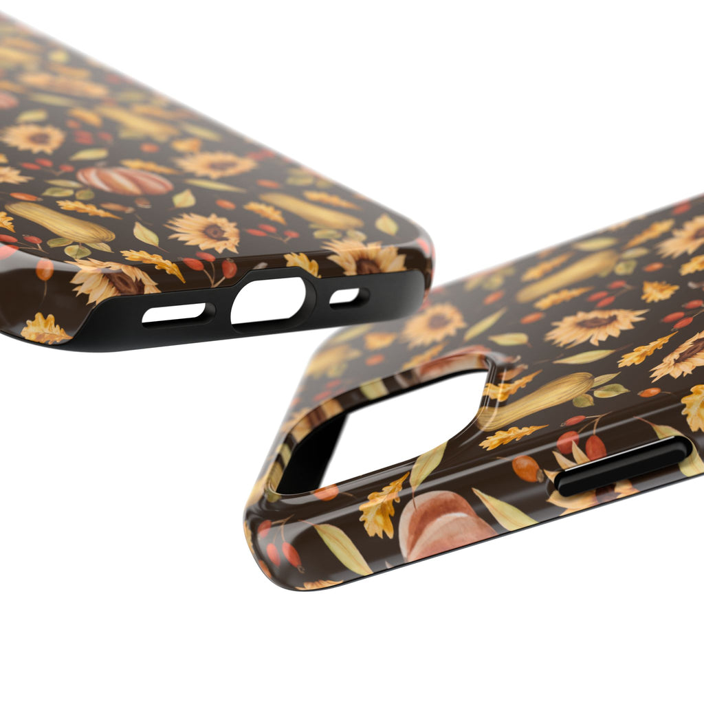 Autumn Pumpkins & Sunflowers | Tough Phone Case (IOS & Android)