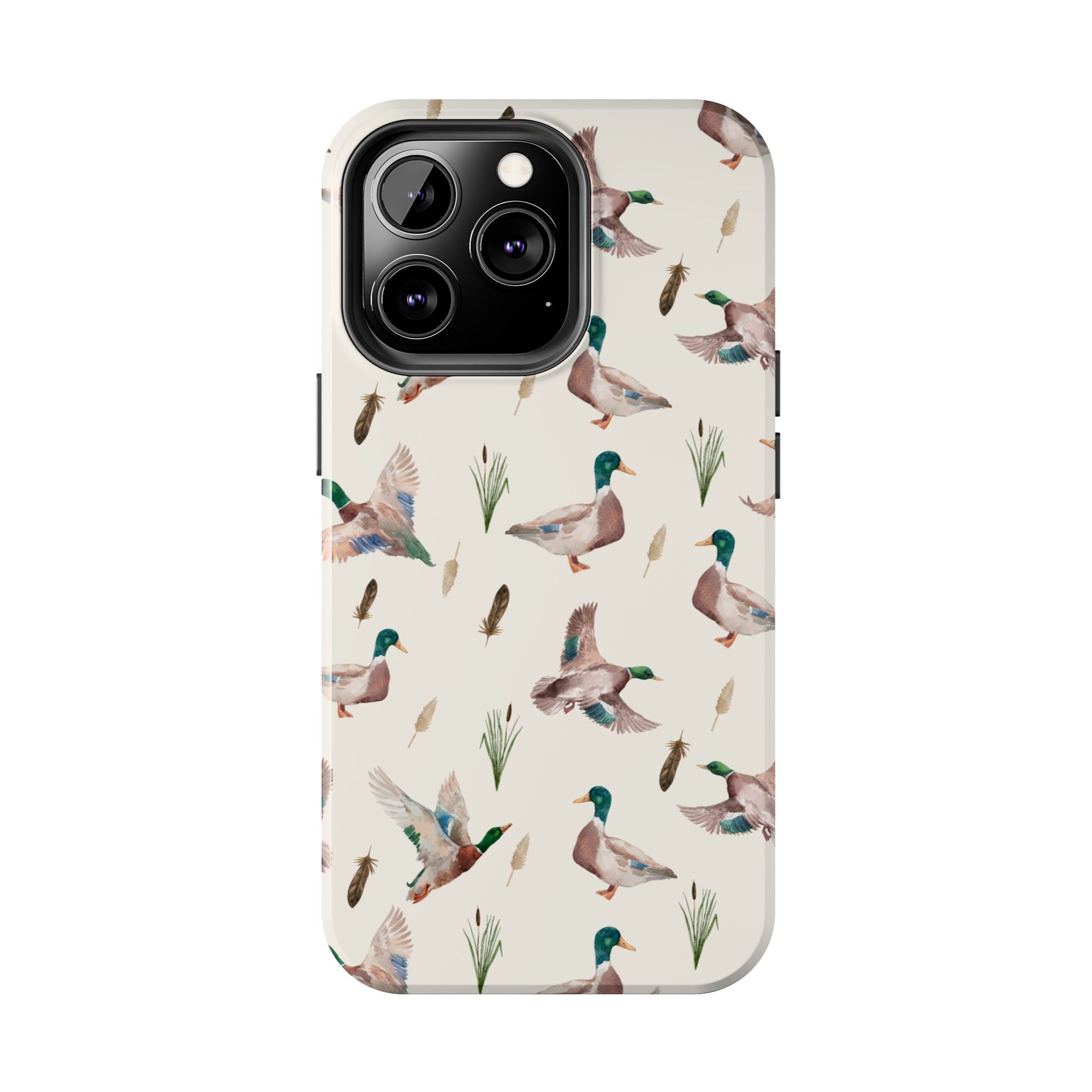 Watercolor Mallard Duck |Tough Phone Case (IOS & Android)