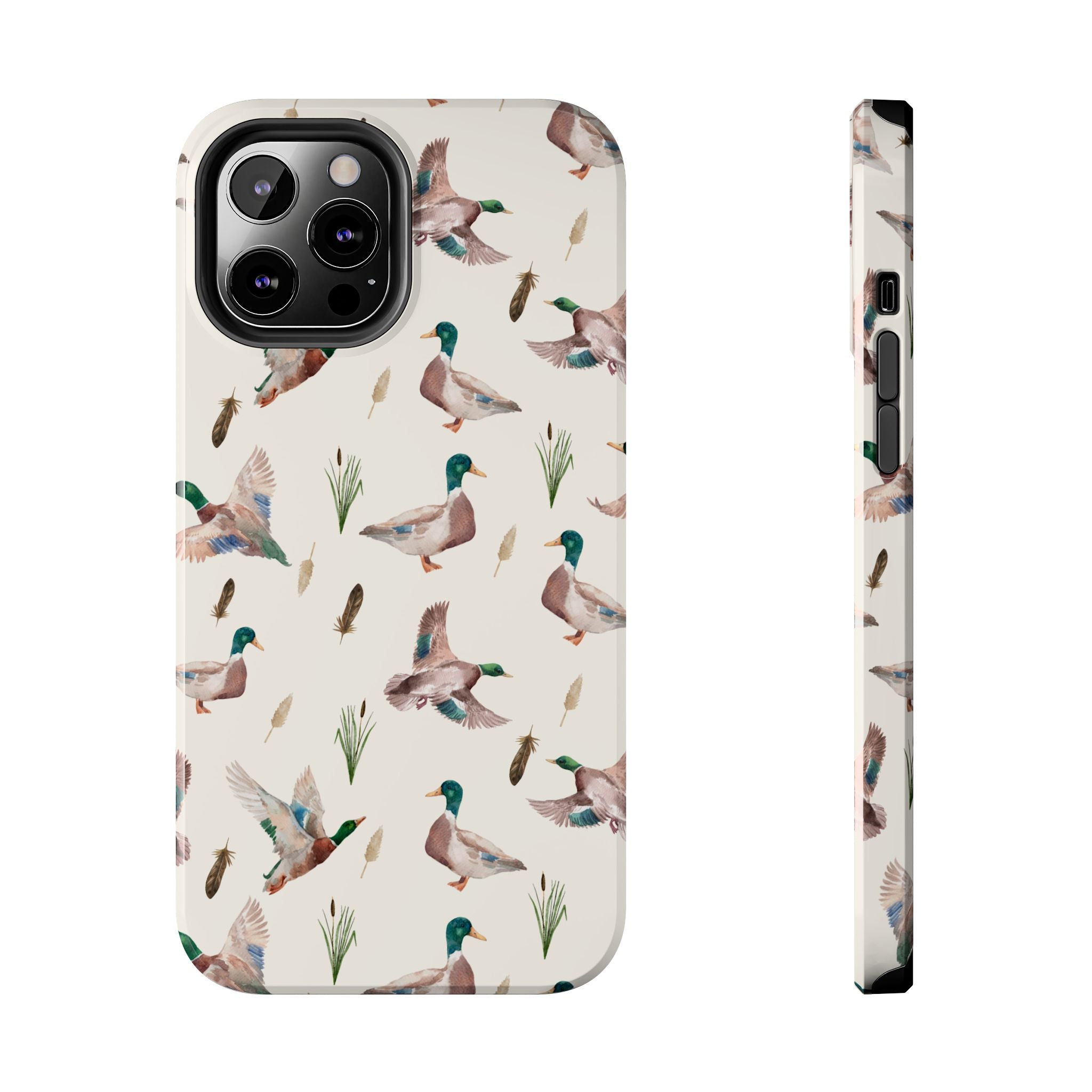 Watercolor Mallard Duck |Tough Phone Case (IOS & Android)