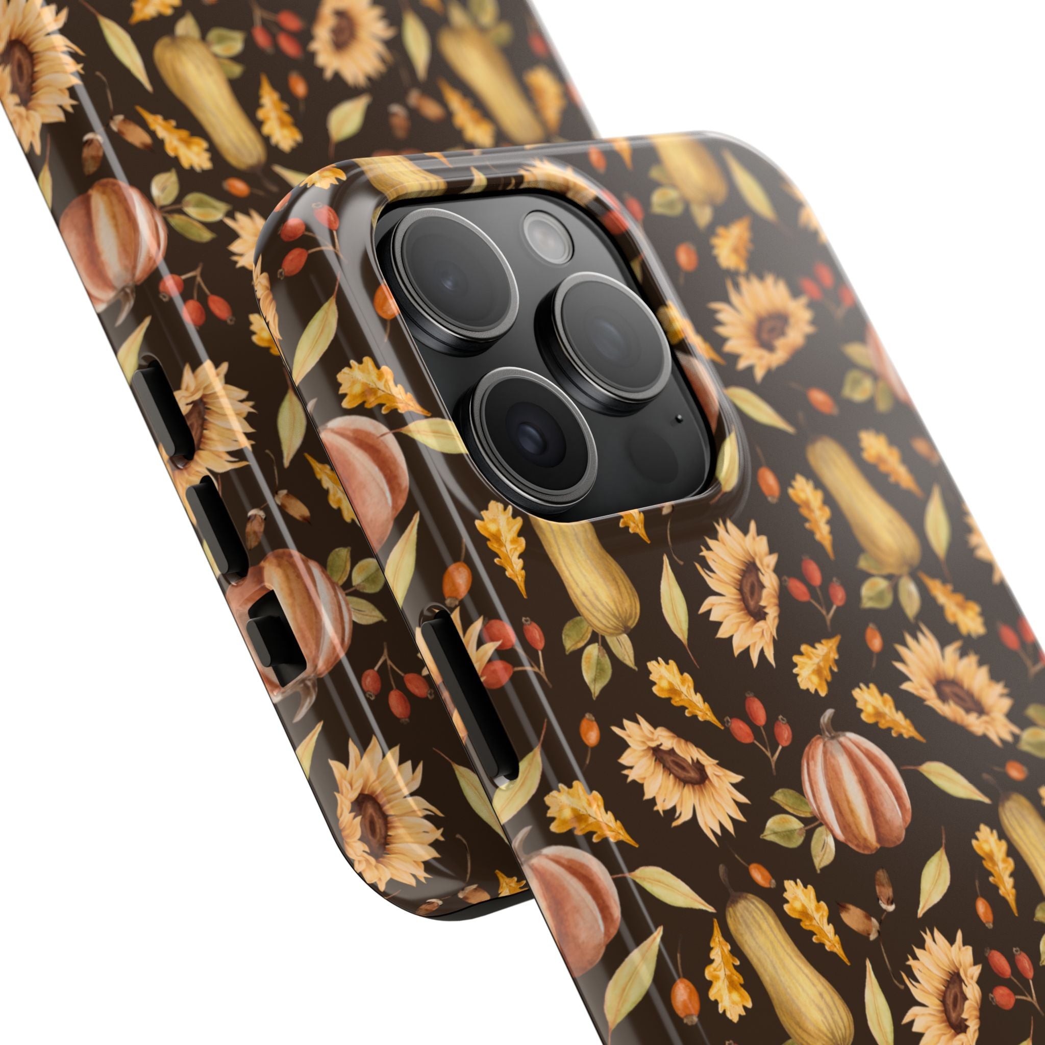 Autumn Pumpkins & Sunflowers | Tough Phone Case (IOS & Android)