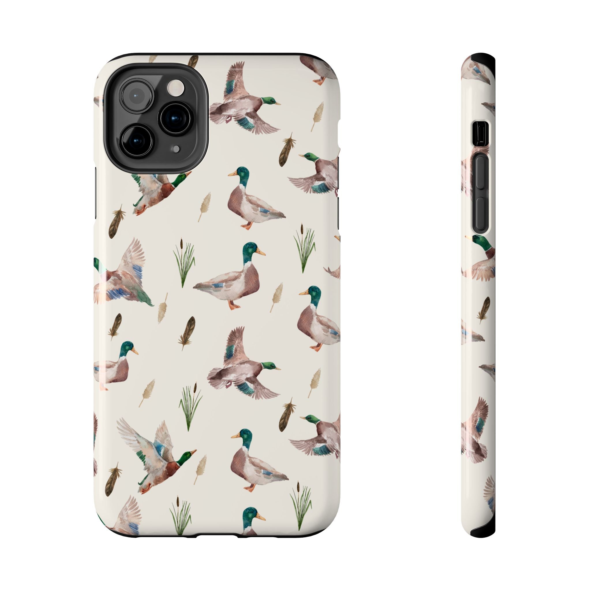 Watercolor Mallard Duck |Tough Phone Case (IOS & Android)