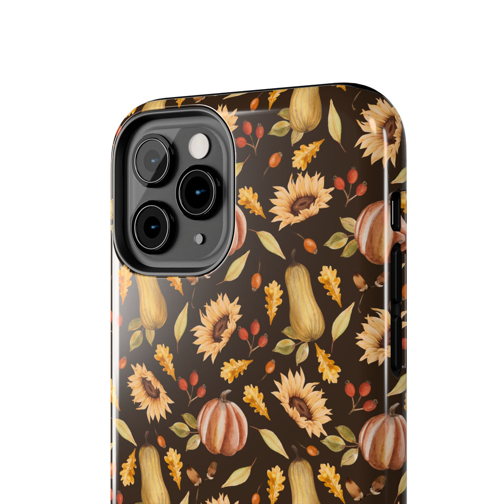 Autumn Pumpkins & Sunflowers | Tough Phone Case (IOS & Android)
