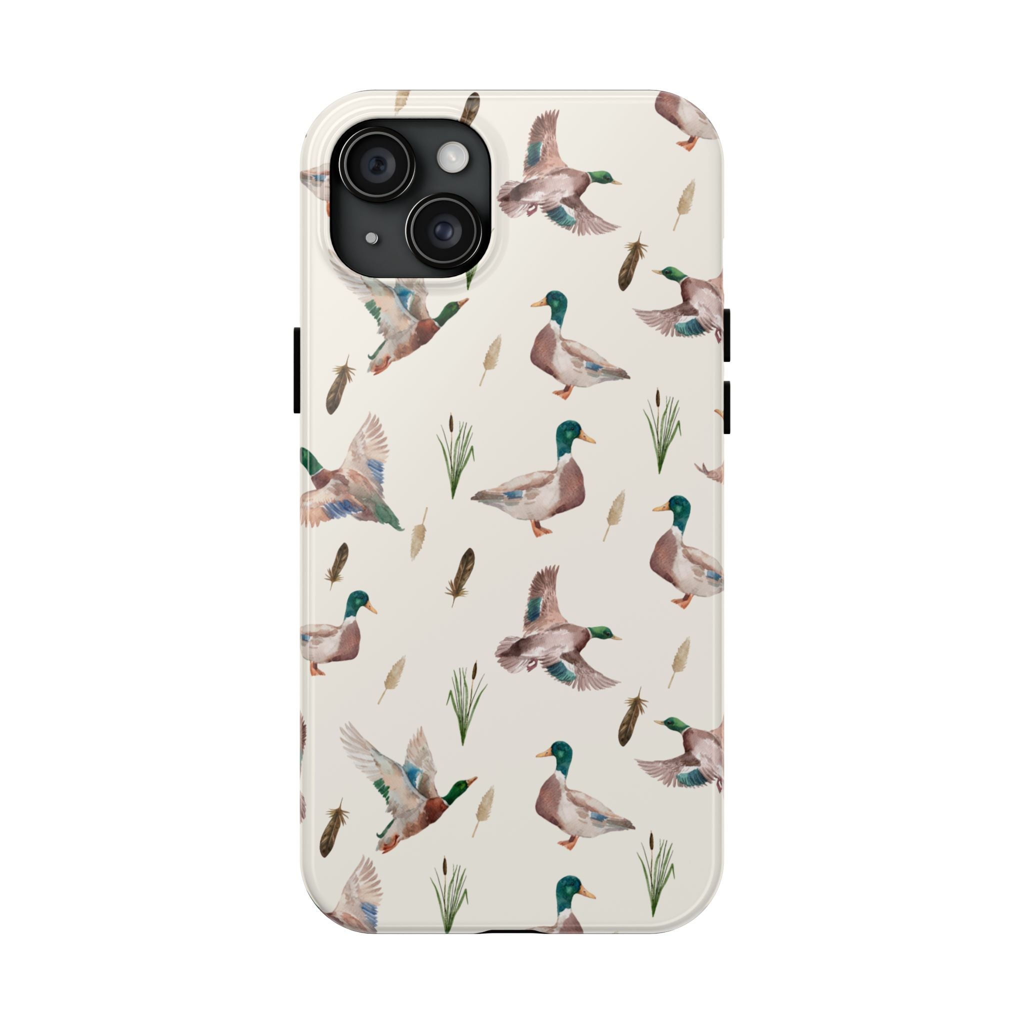 Watercolor Mallard Duck |Tough Phone Case (IOS & Android)