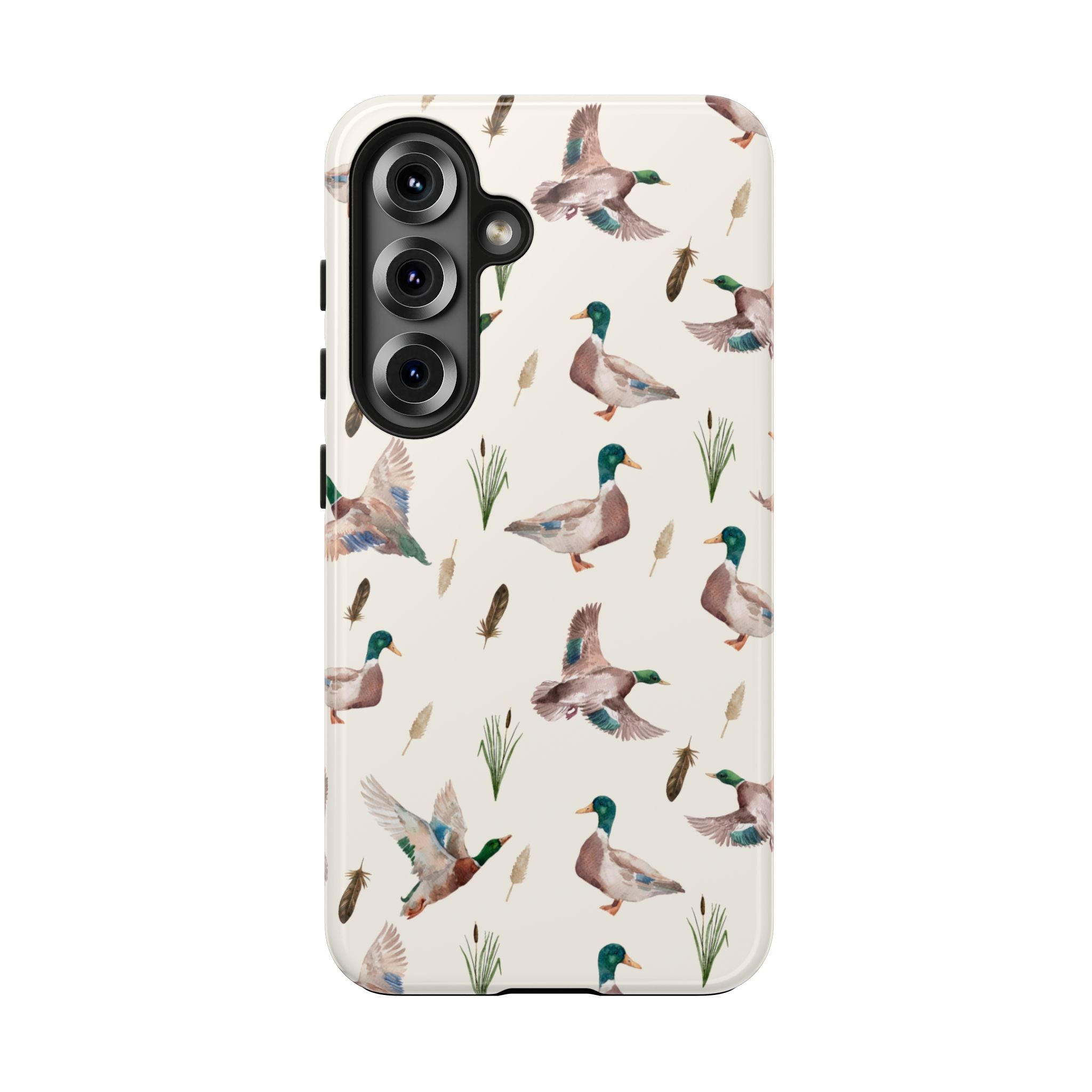 Watercolor Mallard Duck |Tough Phone Case (IOS & Android)