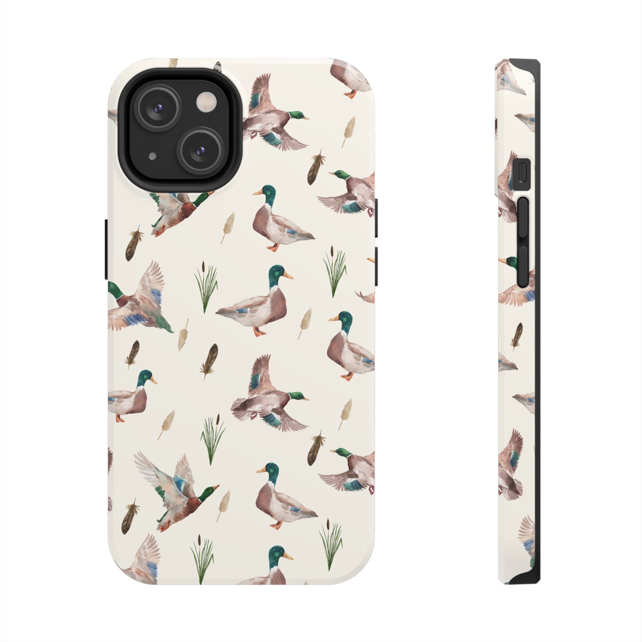 Watercolor Mallard Duck |Tough Phone Case (IOS & Android)
