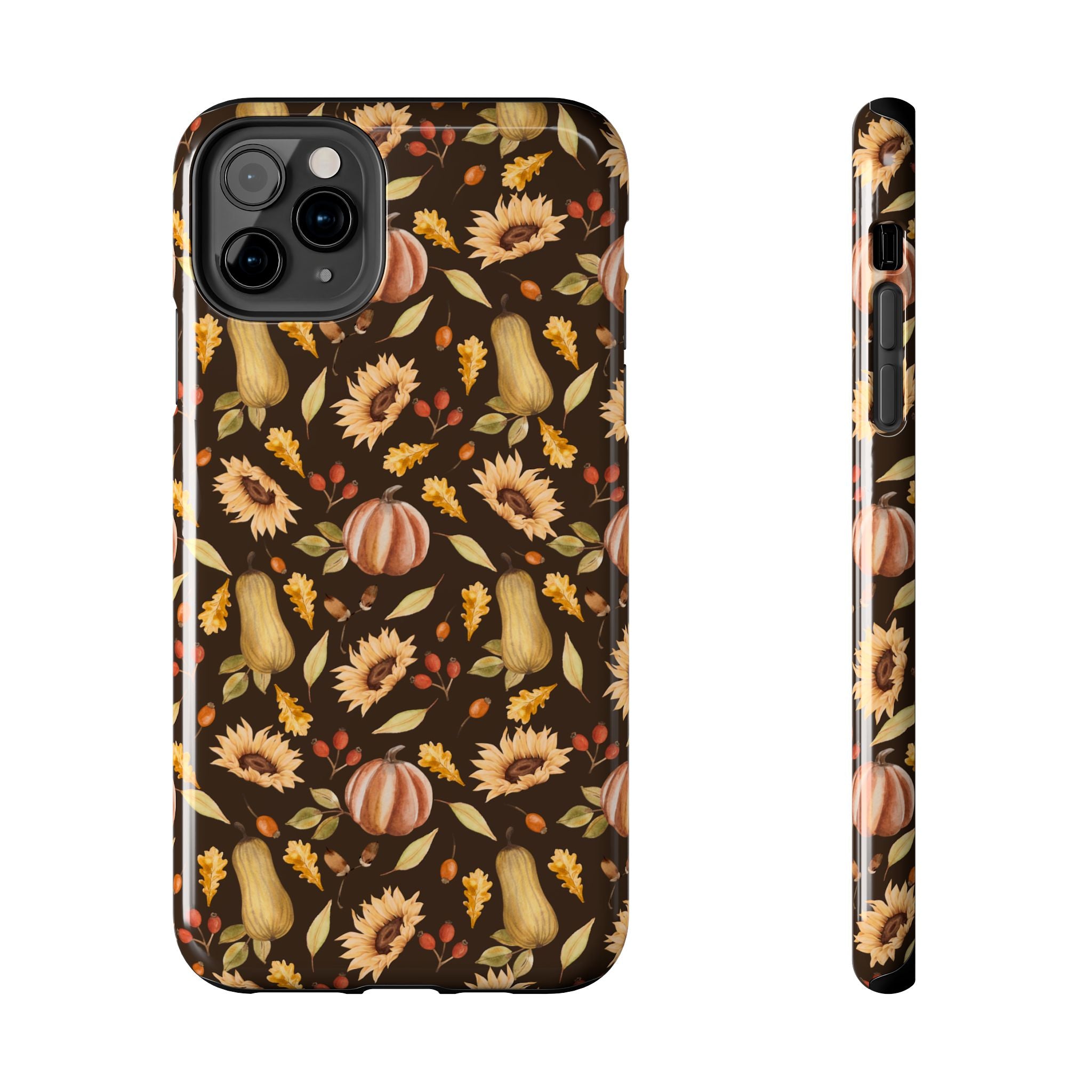 Autumn Pumpkins & Sunflowers | Tough Phone Case (IOS & Android)