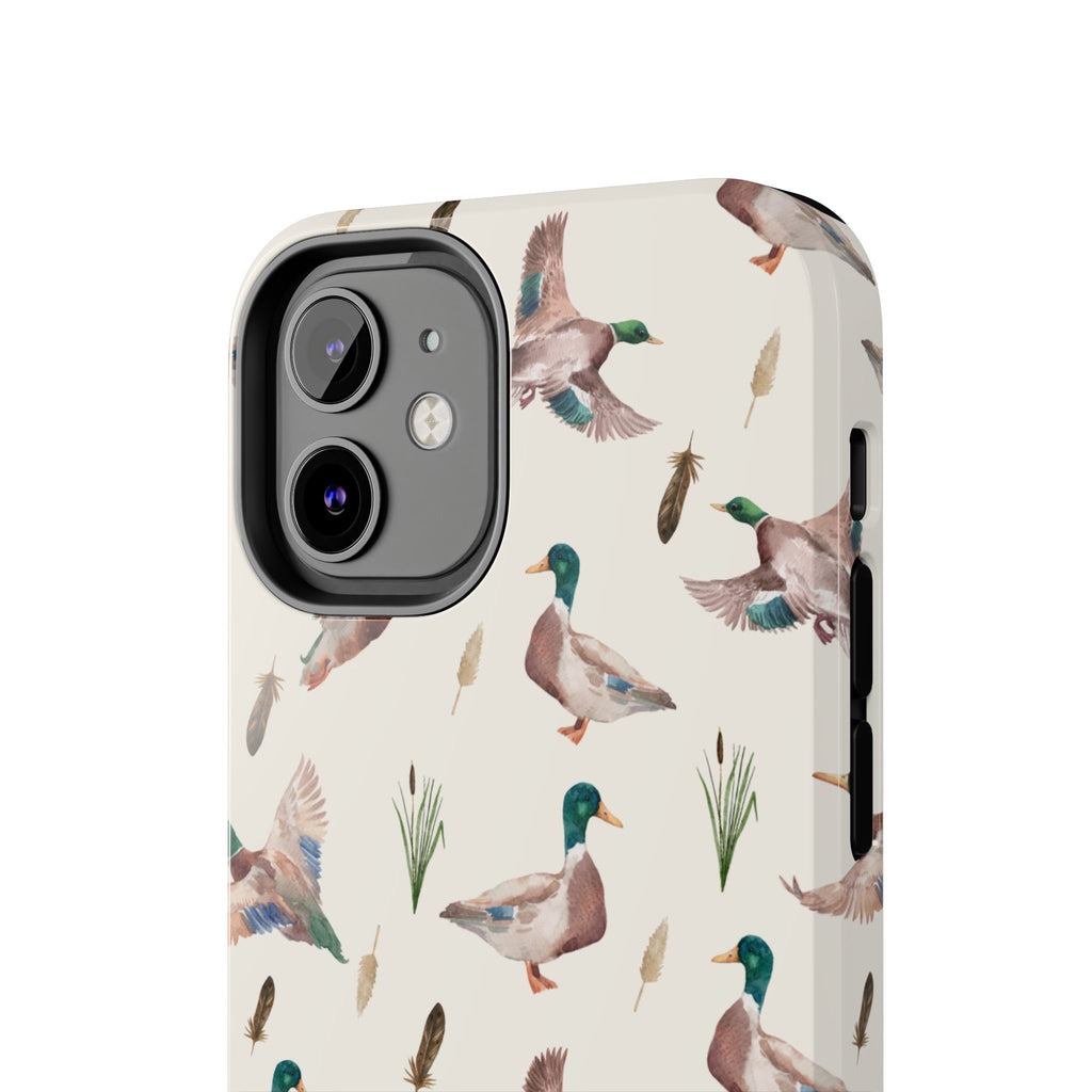 Watercolor Mallard Duck |Tough Phone Case (IOS & Android)