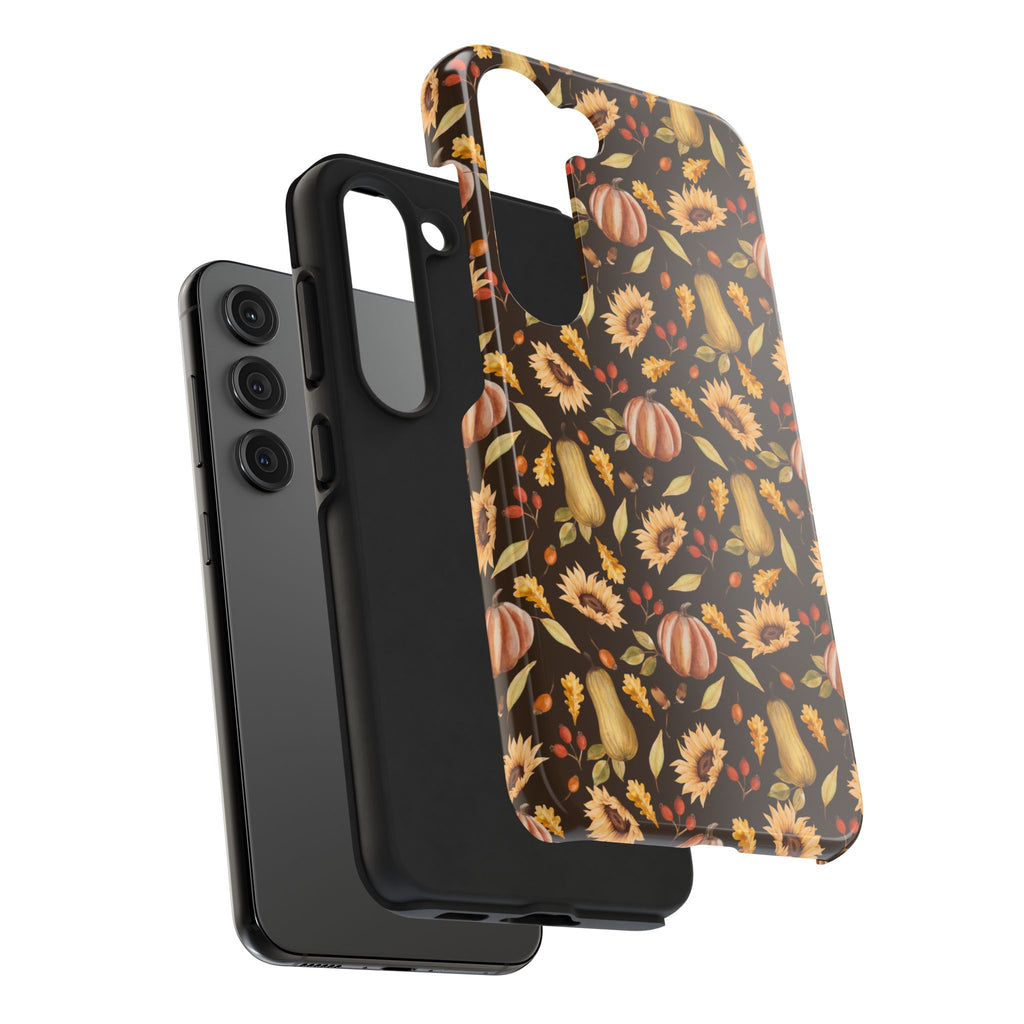 Autumn Pumpkins & Sunflowers | Tough Phone Case (IOS & Android)
