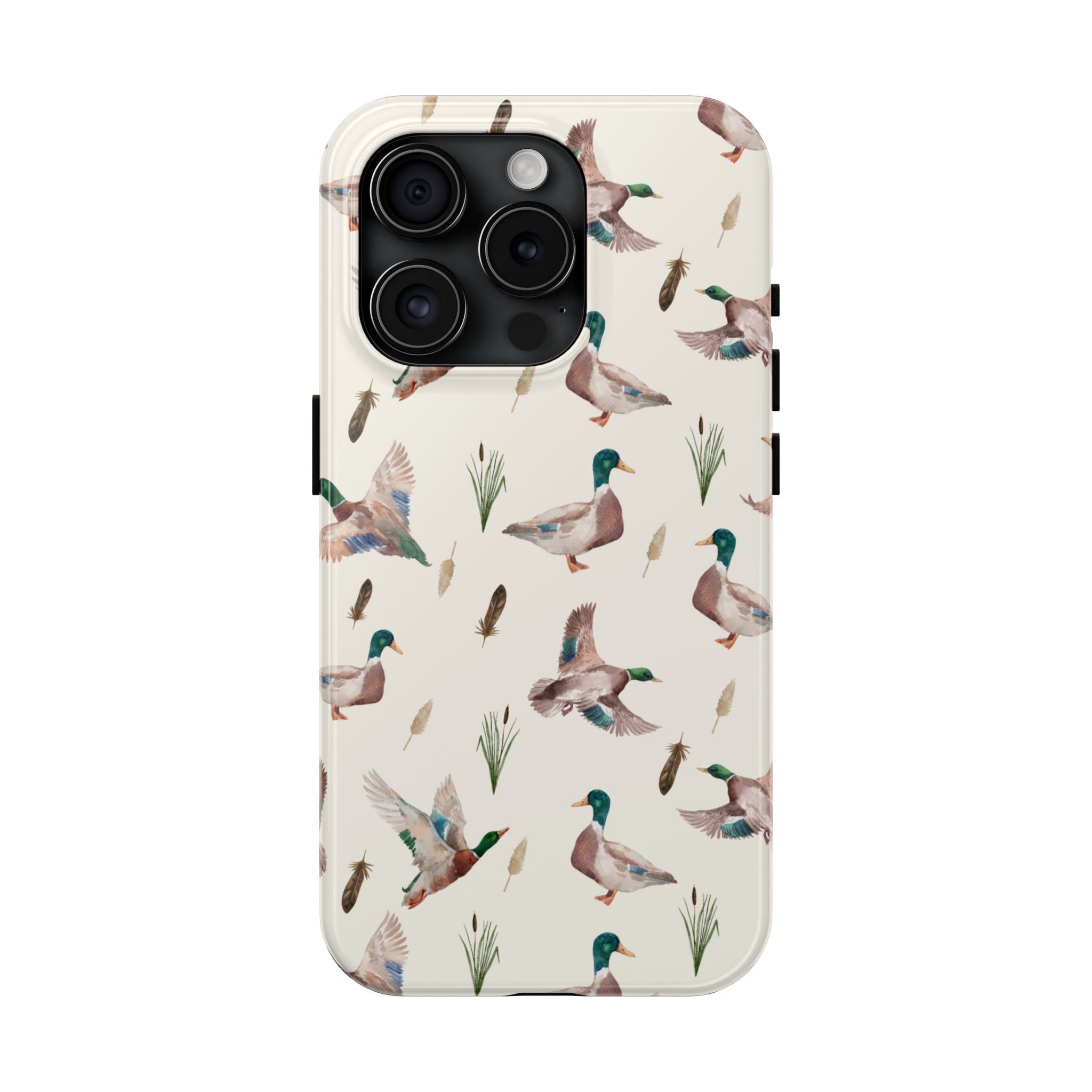 Watercolor Mallard Duck |Tough Phone Case (IOS & Android)