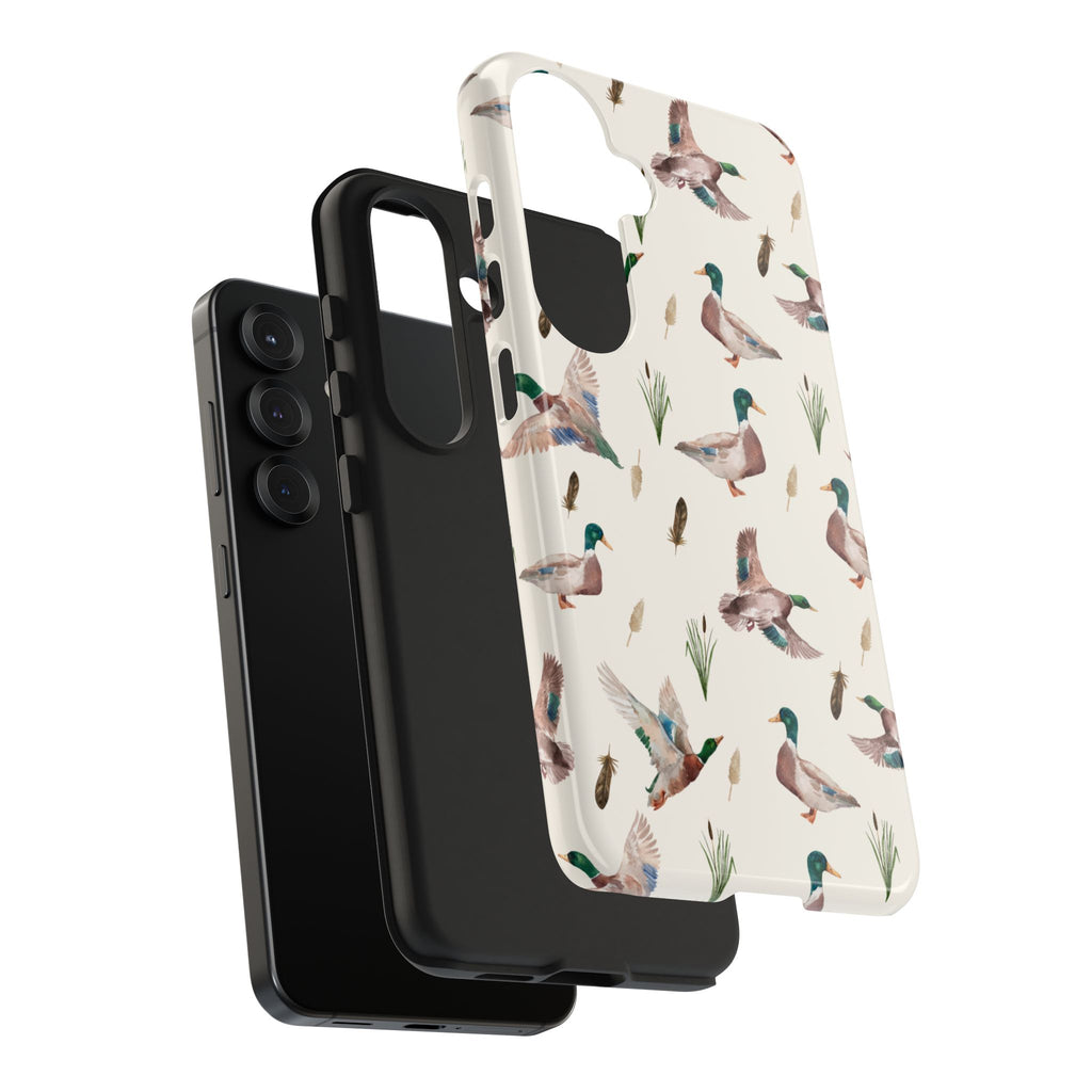 Watercolor Mallard Duck |Tough Phone Case (IOS & Android)