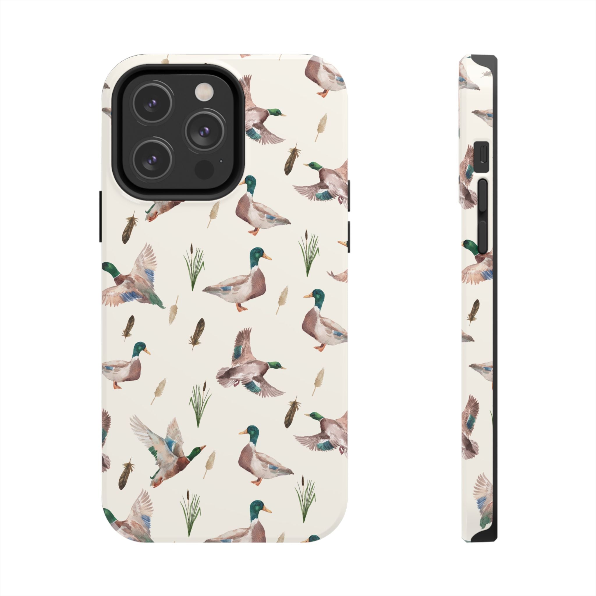 Watercolor Mallard Duck |Tough Phone Case (IOS & Android)